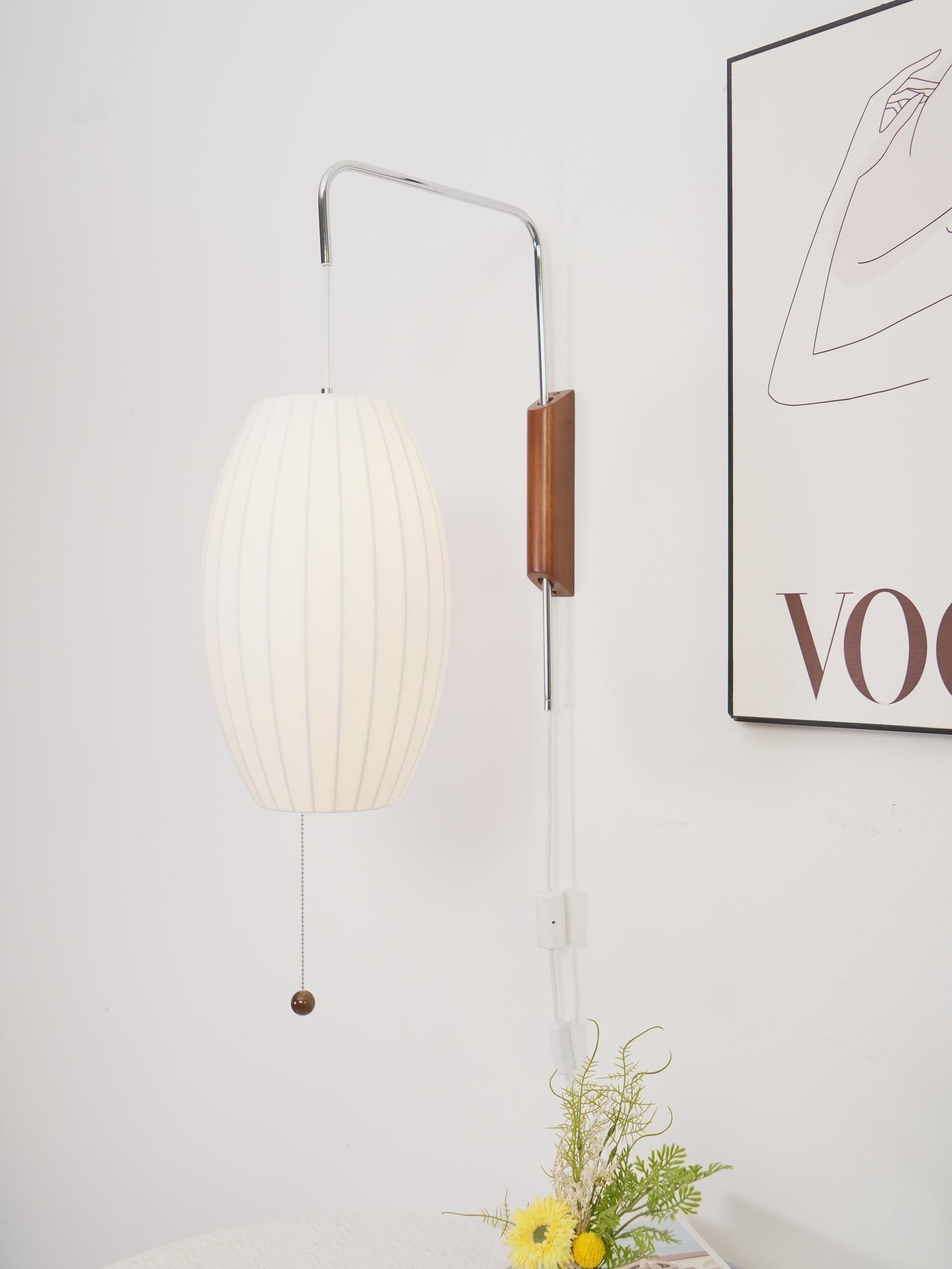 Chinese Lantern Style Wall Lamp