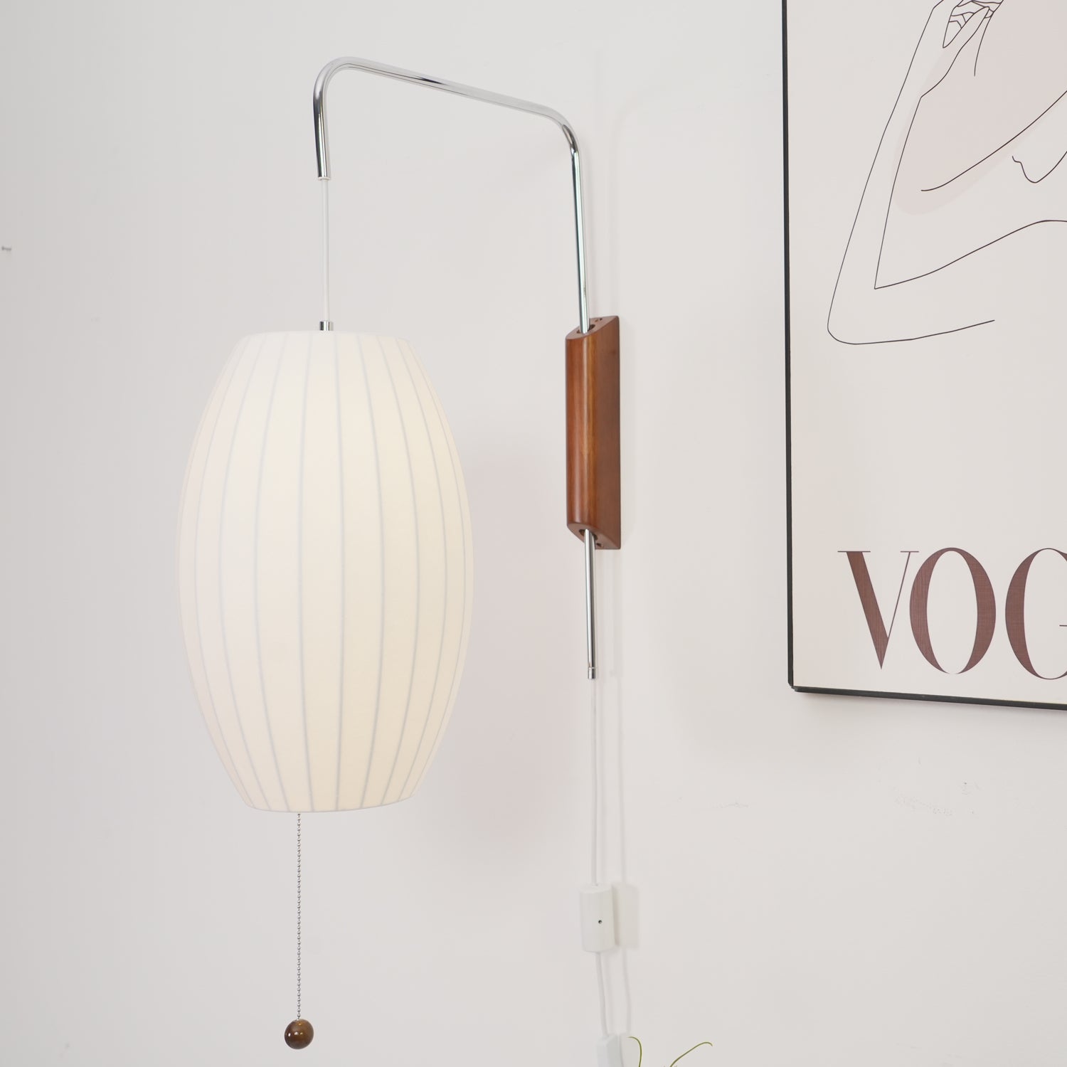 Chinese Lantern Style Wall Lamp
