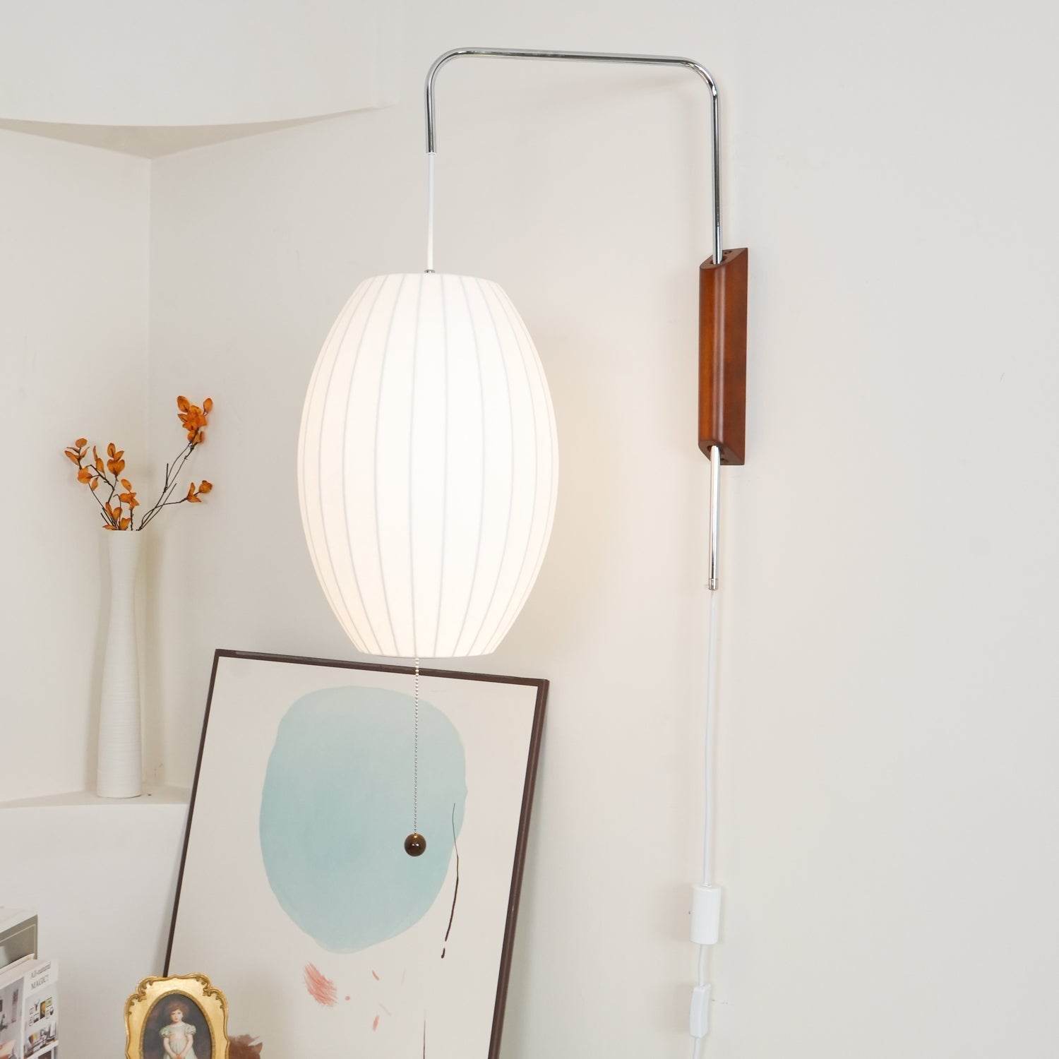 Chinese Lantern Style Wall Lamp