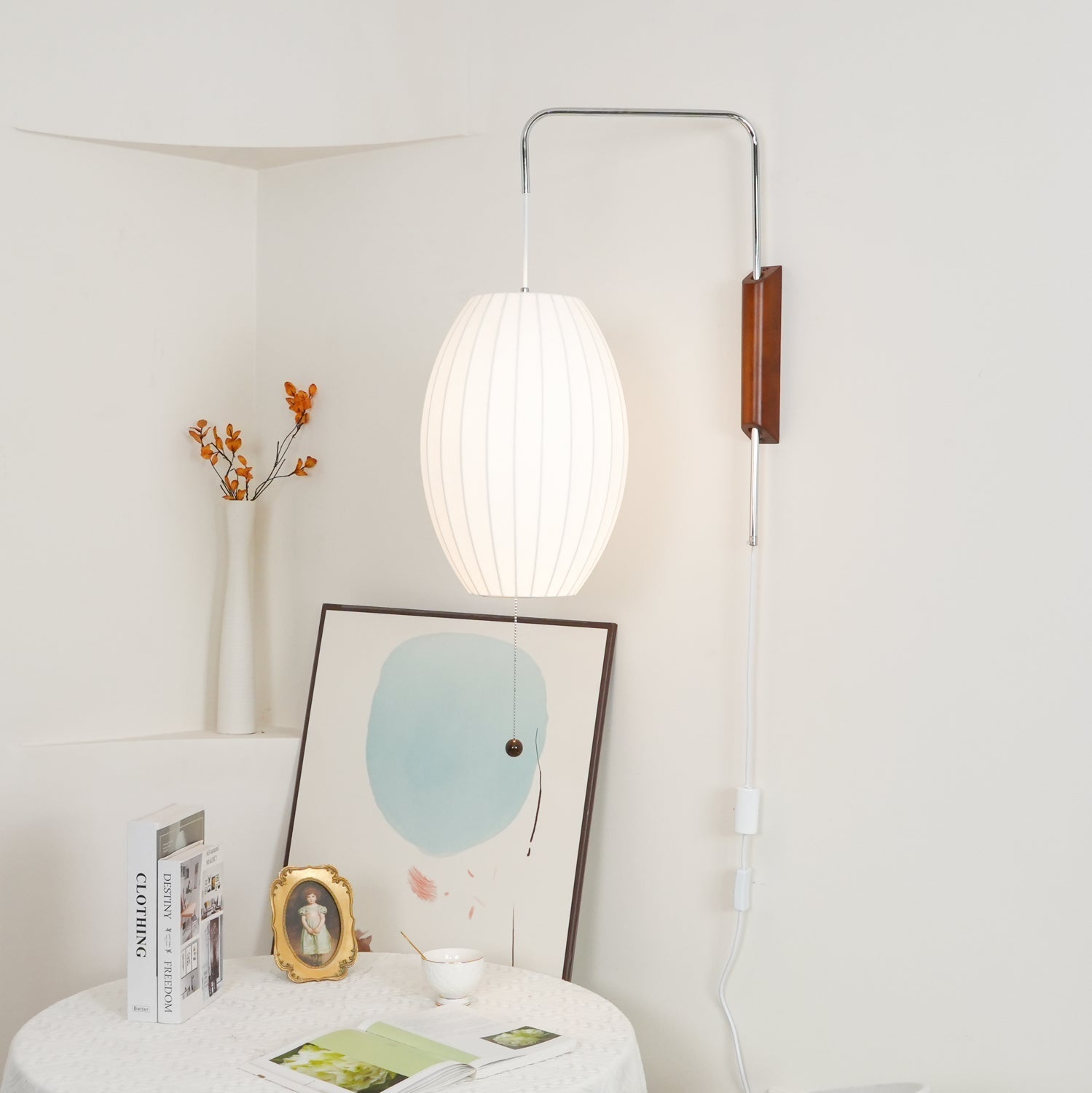 Chinese Lantern Style Wall Lamp