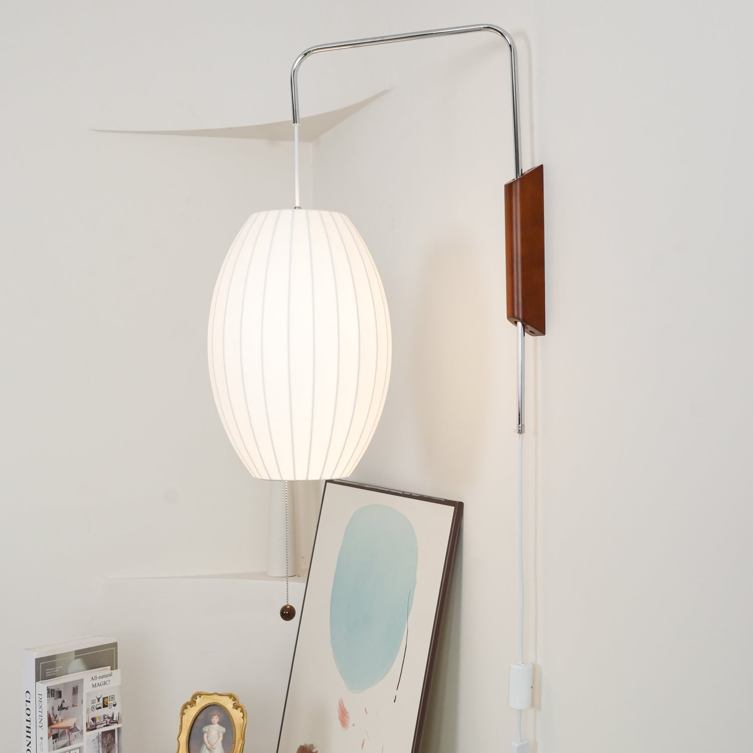 Chinese Lantern Style Wall Lamp