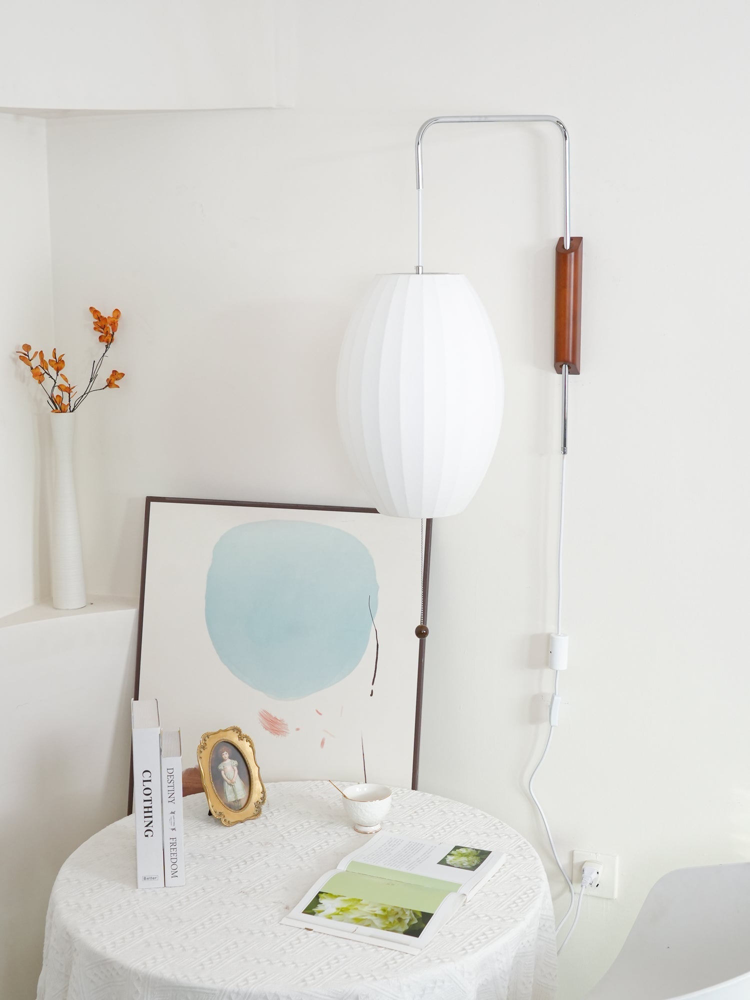 Chinese Lantern Style Wall Lamp