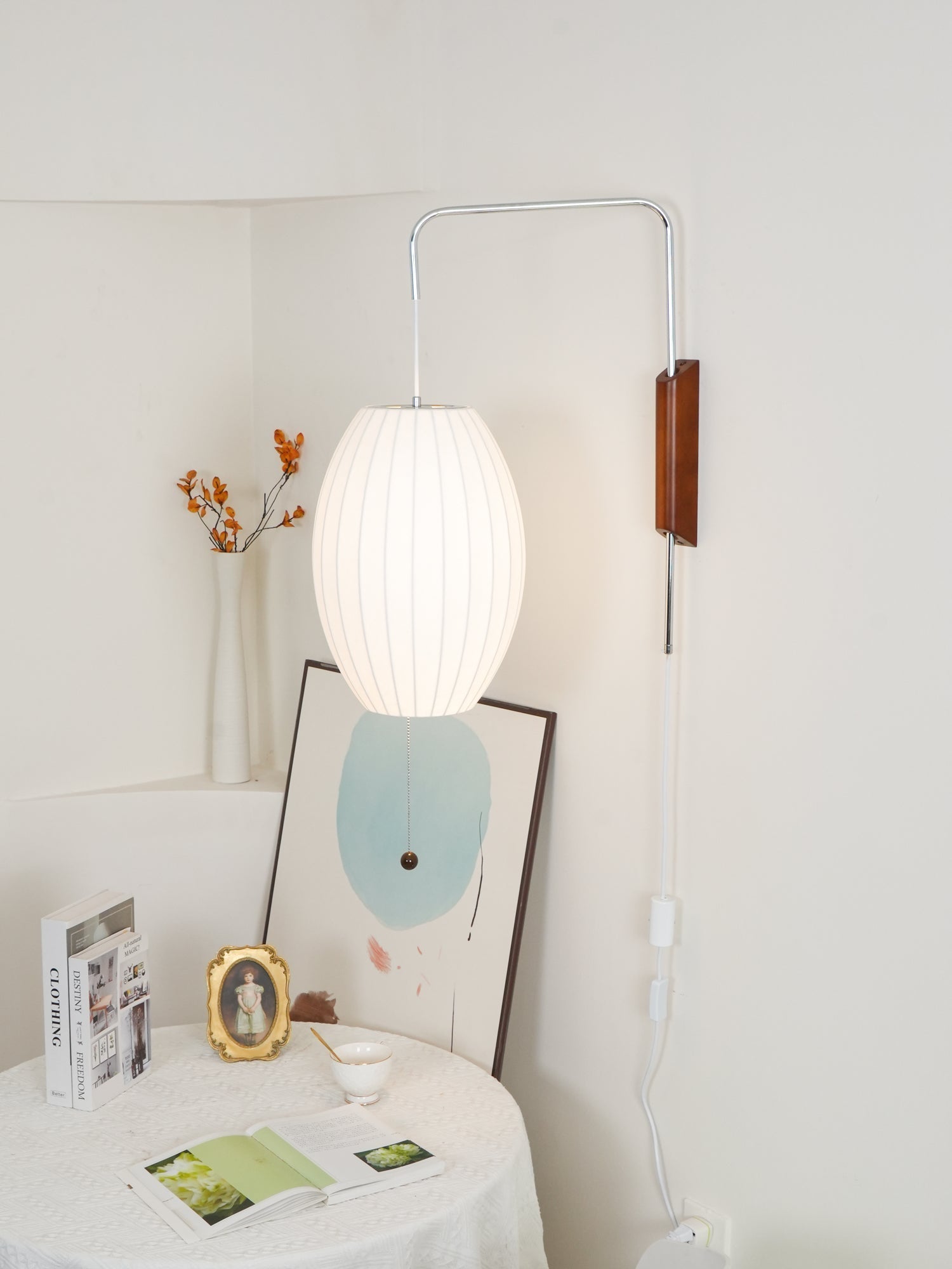Chinese Lantern Style Wall Lamp