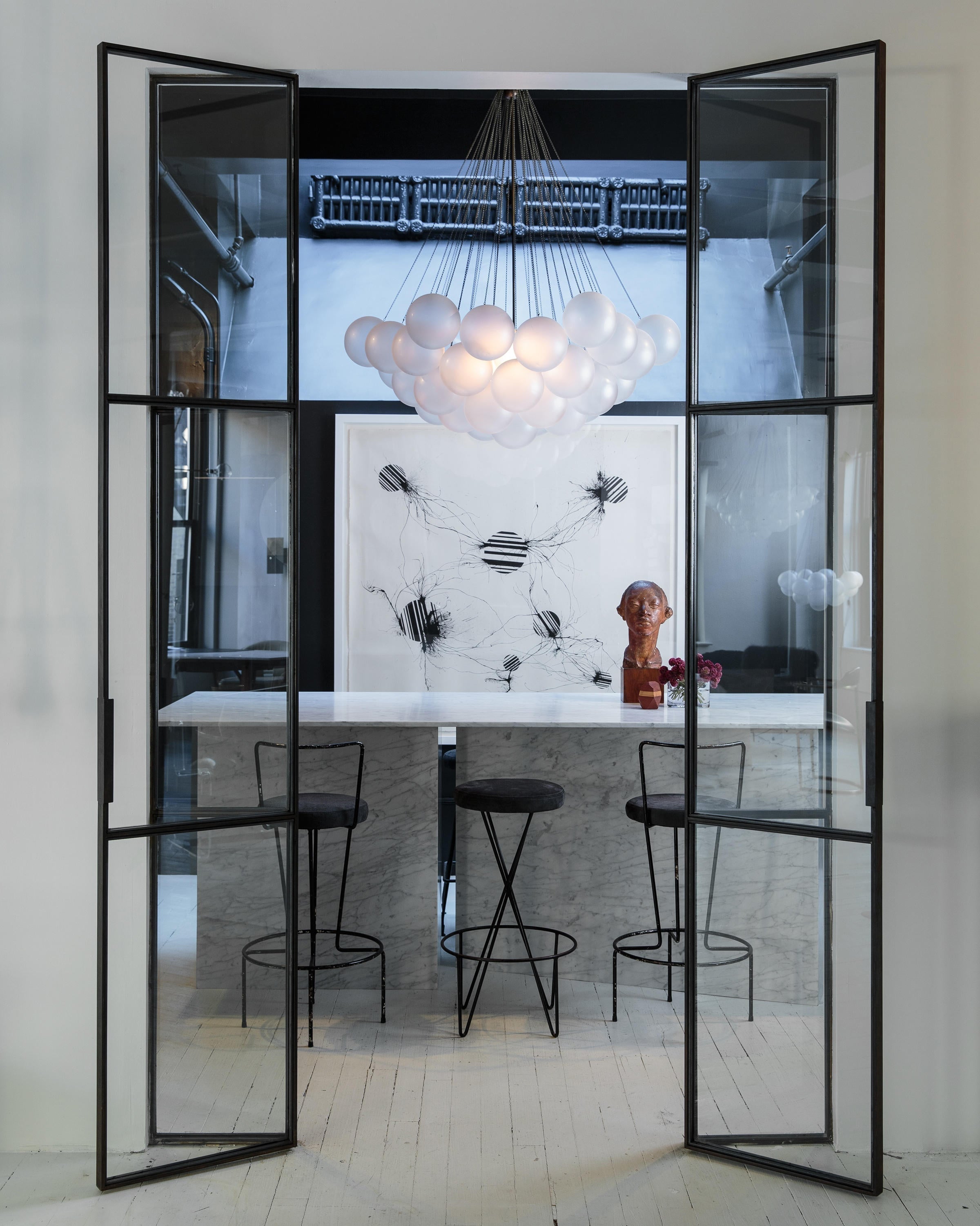 Modern Bubble Chandelier – Statement Pendant Ceiling Light