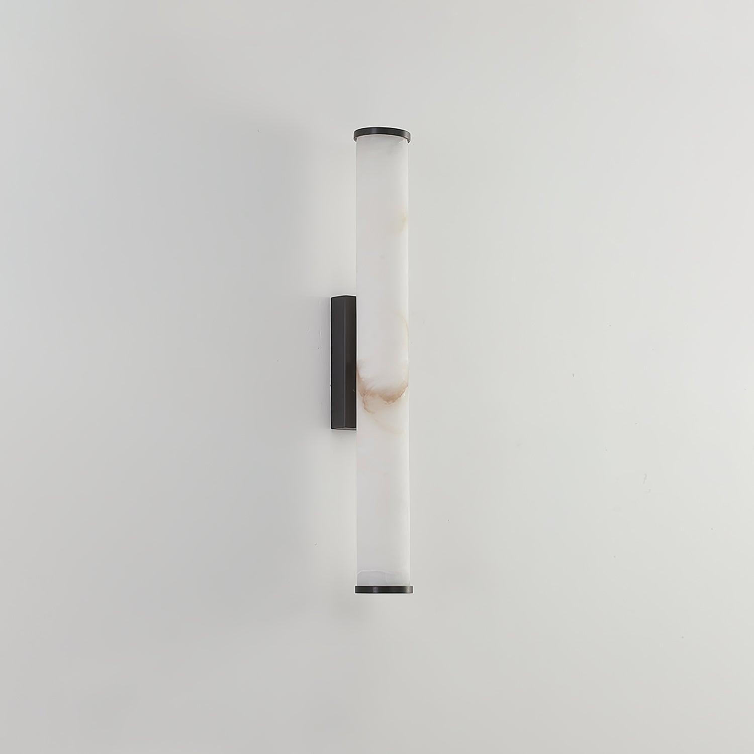 Timeless Alabaster Wall Lamp – Cylindrical Shape Sconce