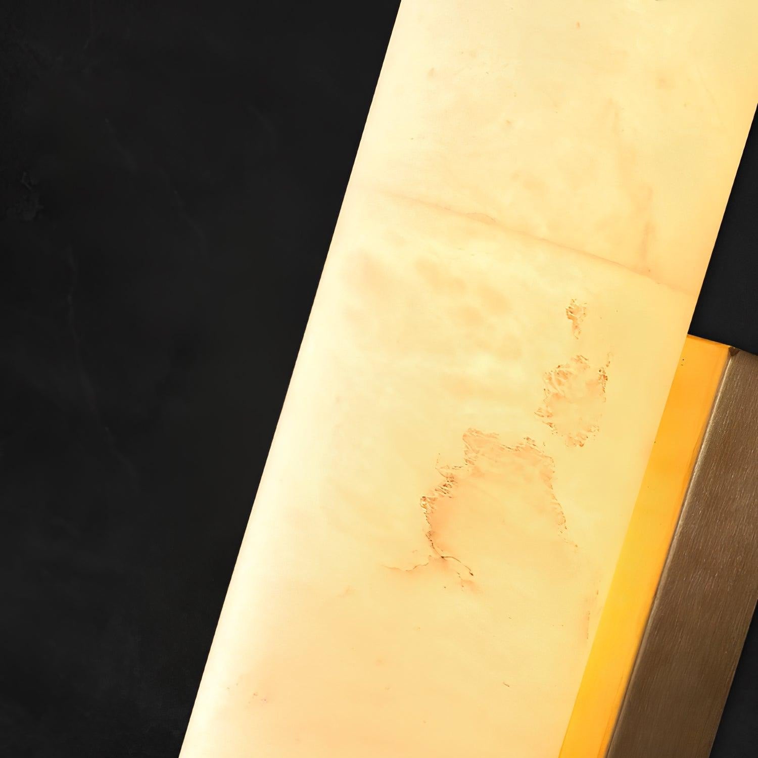 Timeless Alabaster Wall Lamp – Cylindrical Shape Sconce