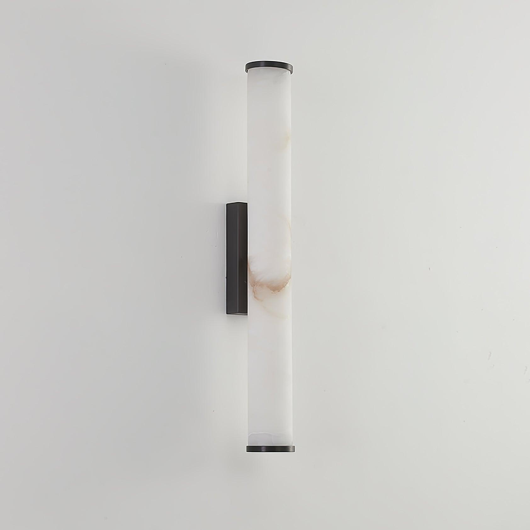 Timeless Alabaster Wall Lamp – Cylindrical Shape Sconce