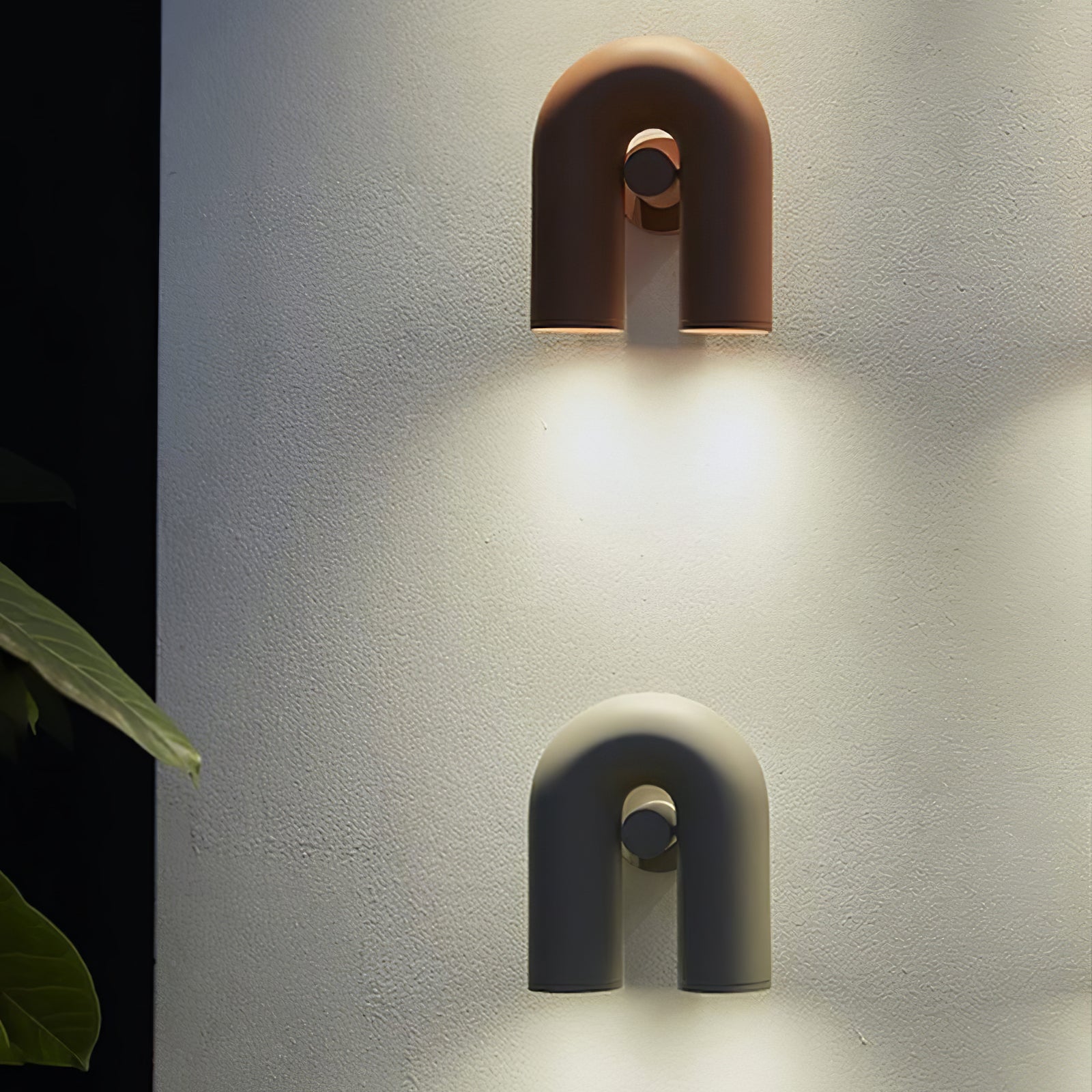 Contemporary U-Shape Wall Light