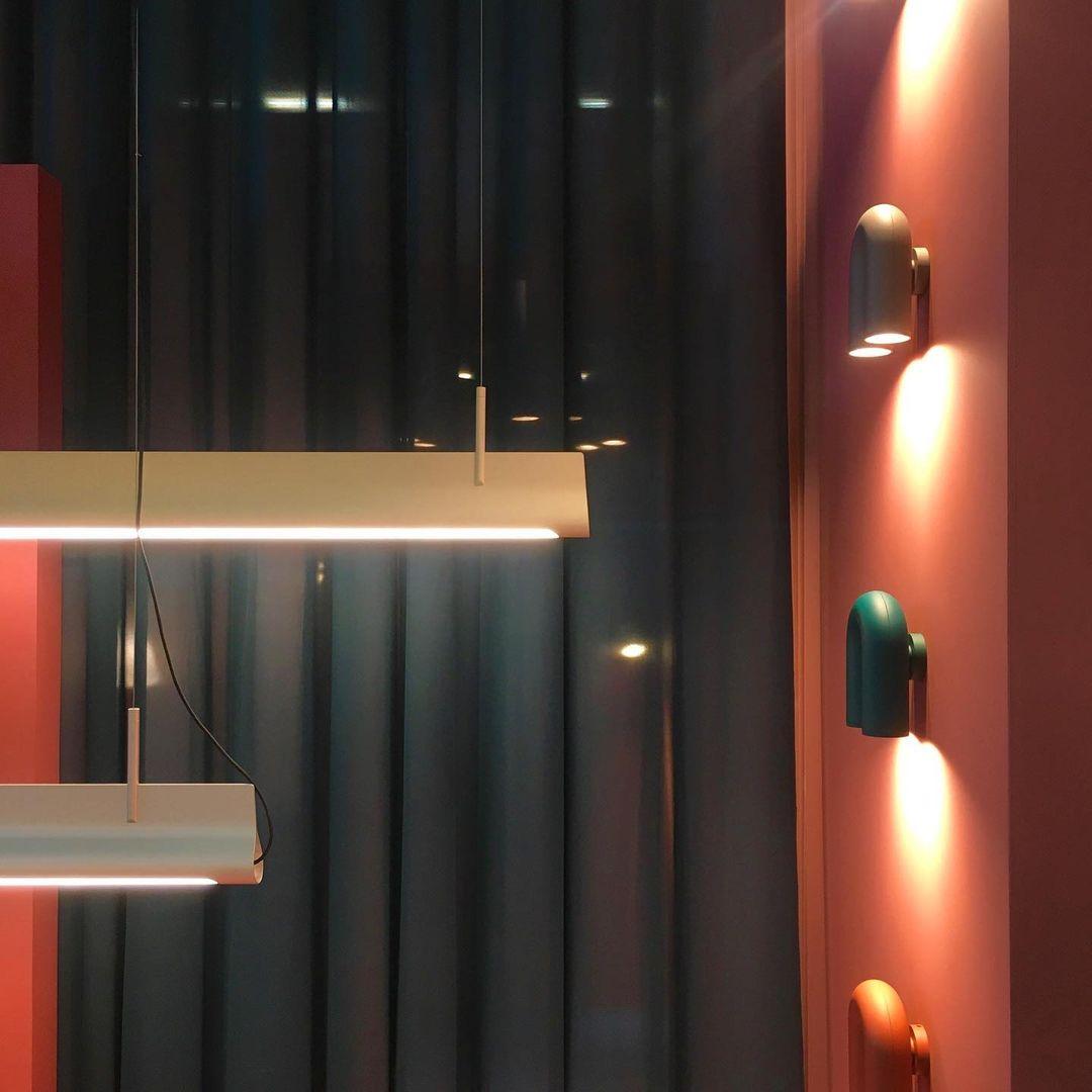 Contemporary U-Shape Wall Light