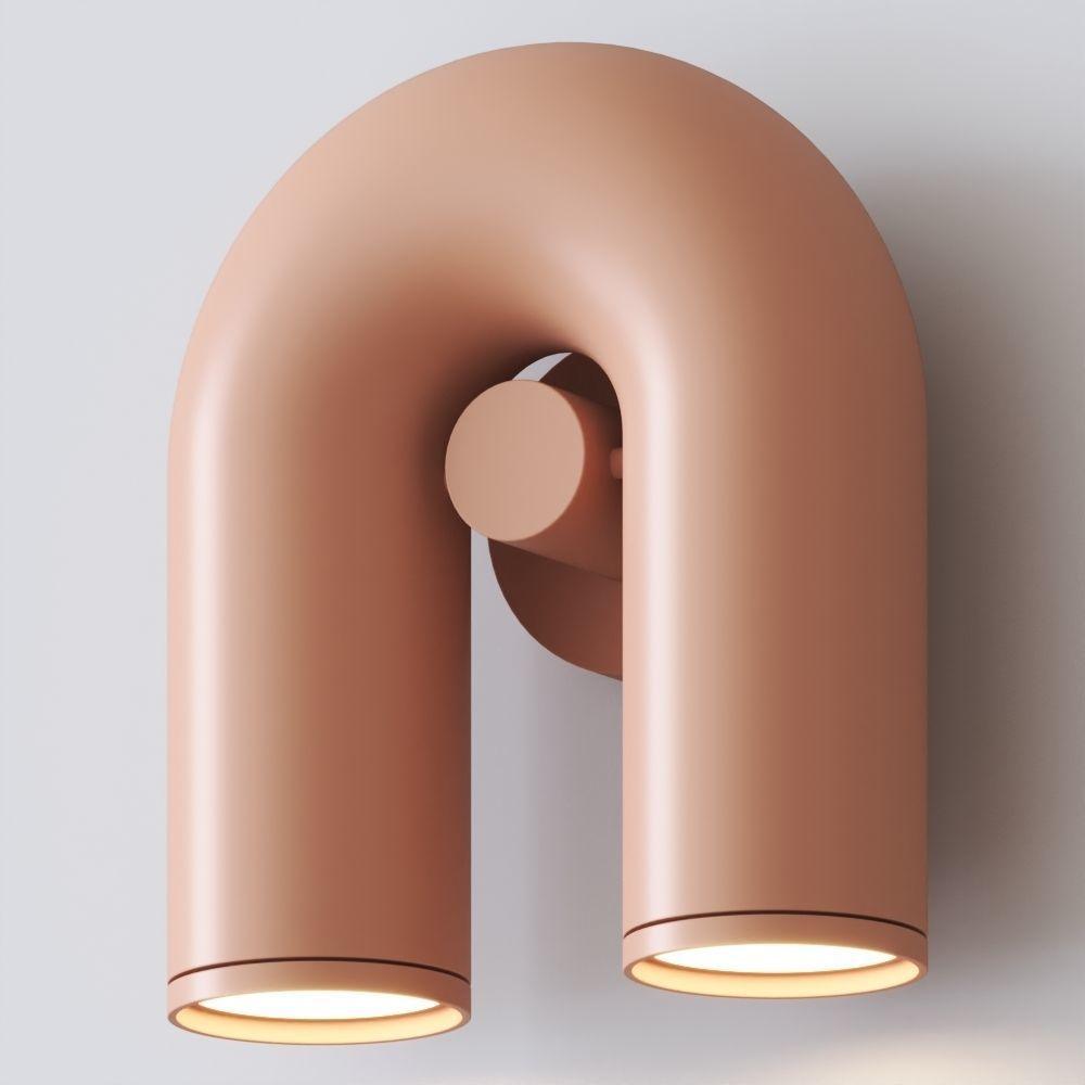 Contemporary U-Shape Wall Light