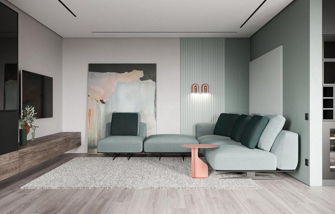 Contemporary U-Shape Wall Light
