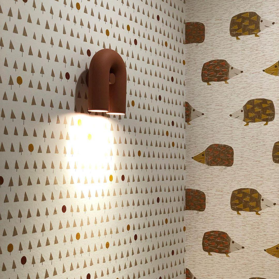 Contemporary U-Shape Wall Light
