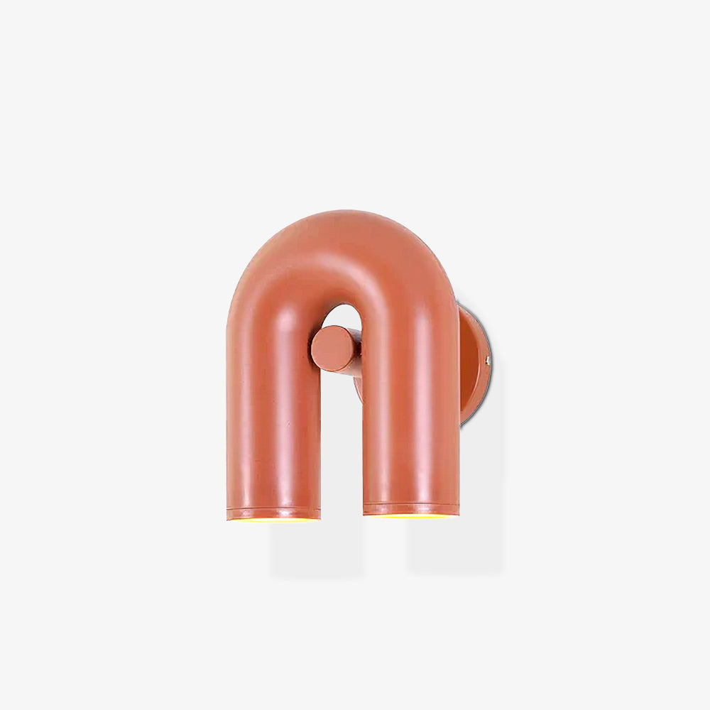 Contemporary U-Shape Wall Light