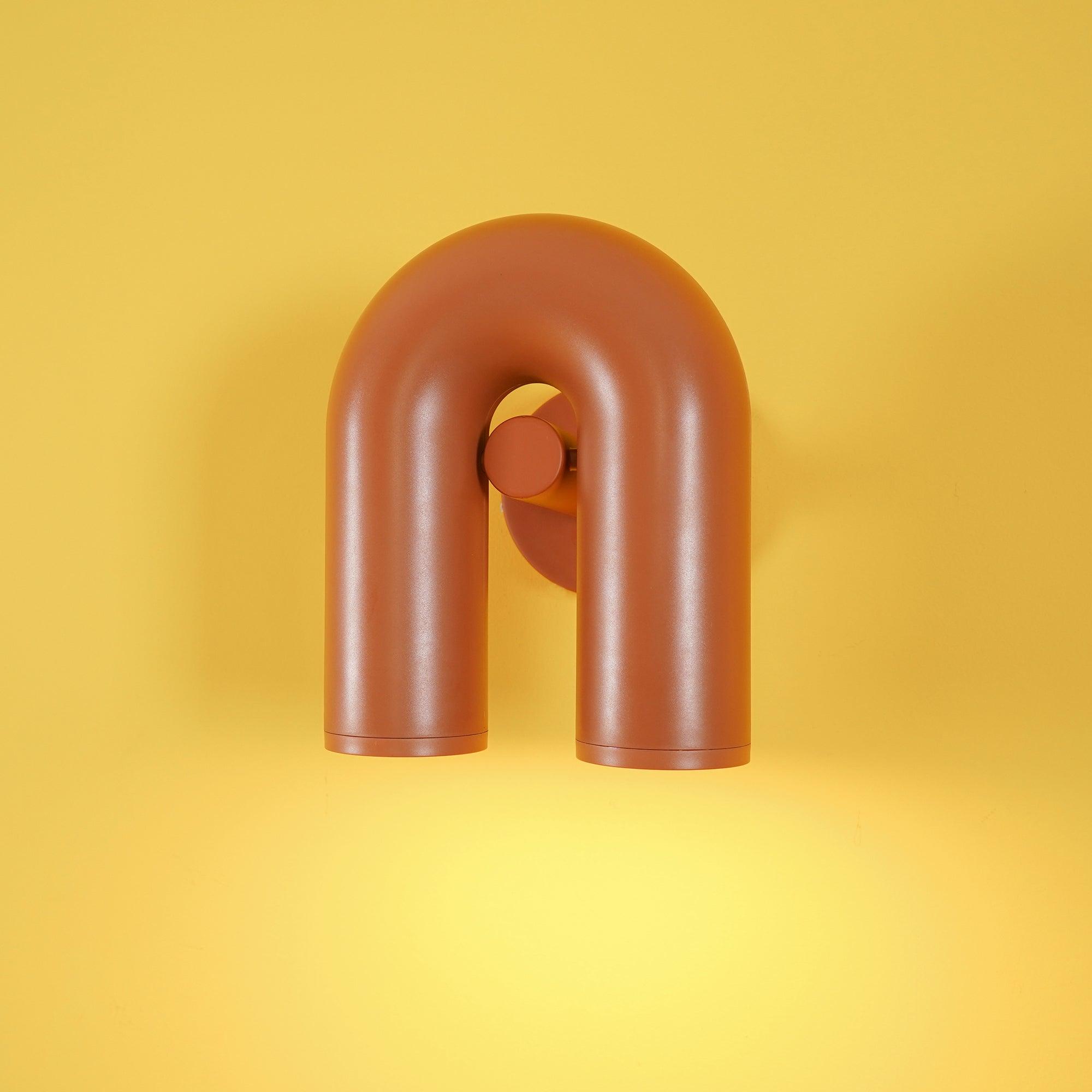 Contemporary U-Shape Wall Light