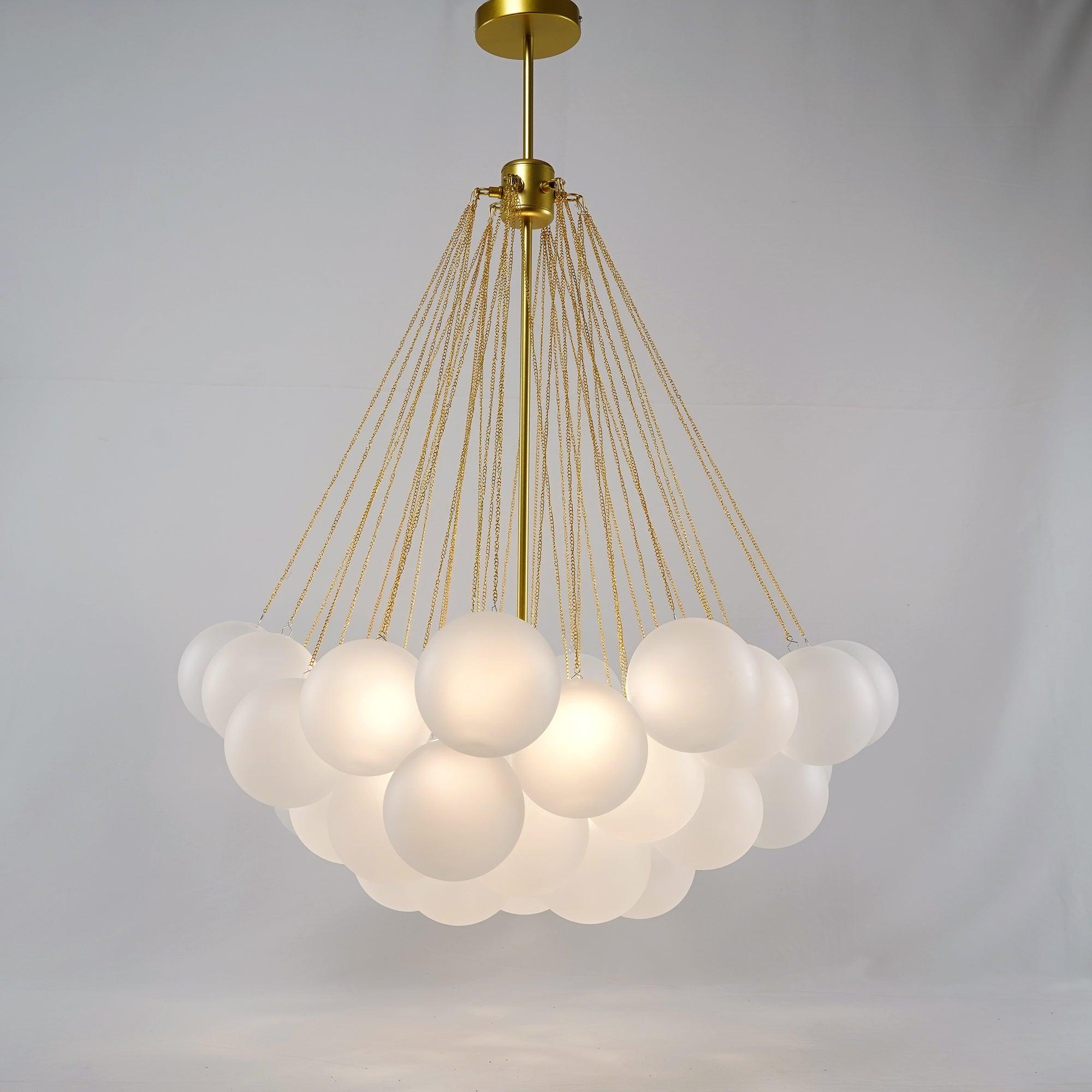 Modern Bubble Chandelier – Statement Pendant Ceiling Light