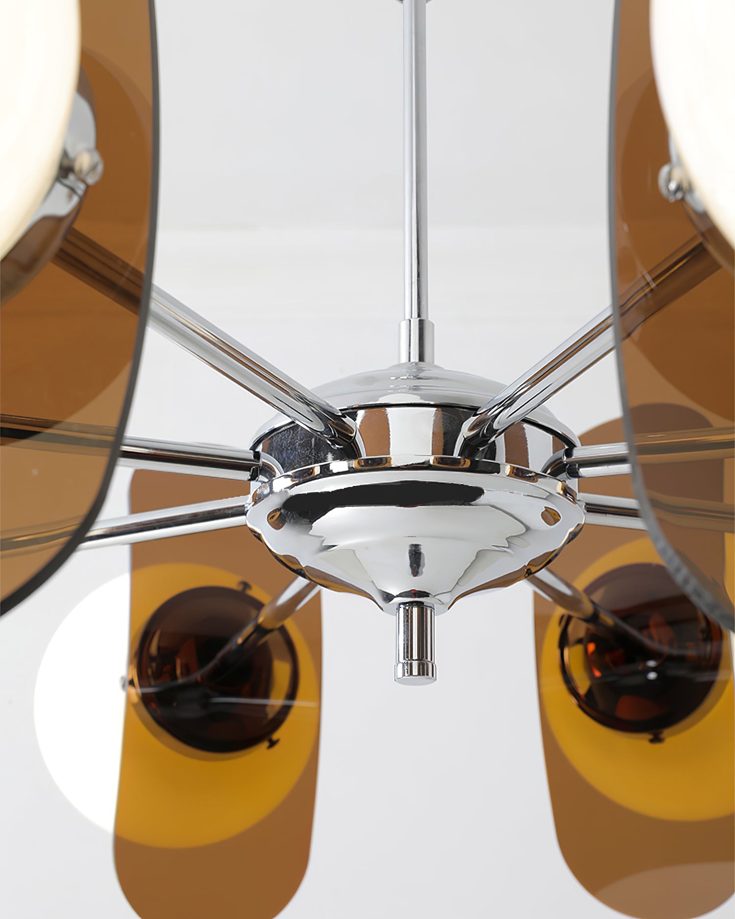Retro Coloured Sputnik Chandelier – Timeless Ceiling Light