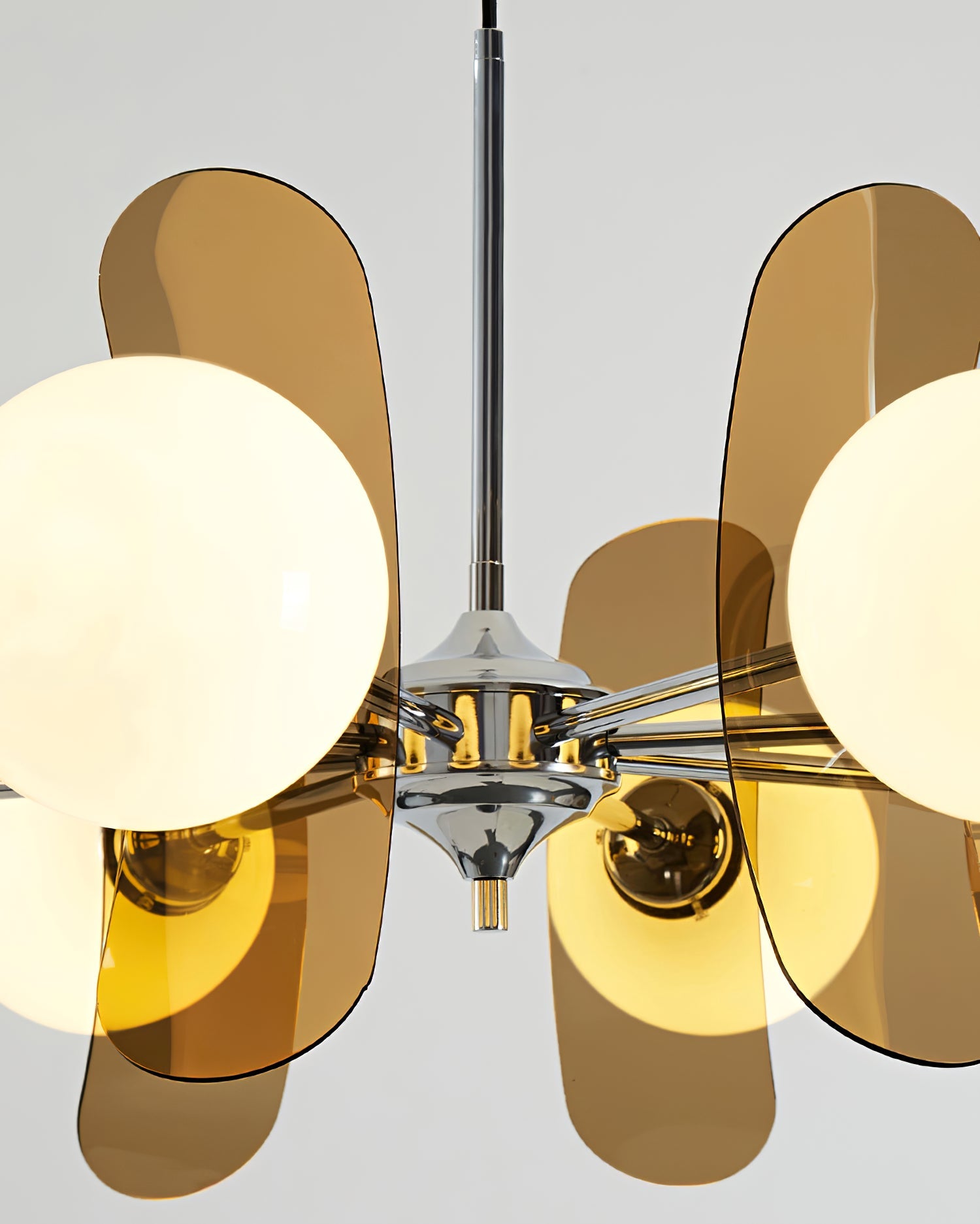 Retro Coloured Sputnik Chandelier – Timeless Ceiling Light
