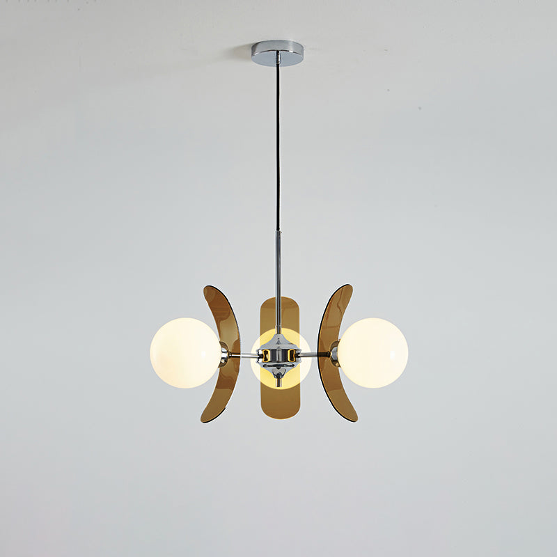 Retro Coloured Sputnik Chandelier – Timeless Ceiling Light
