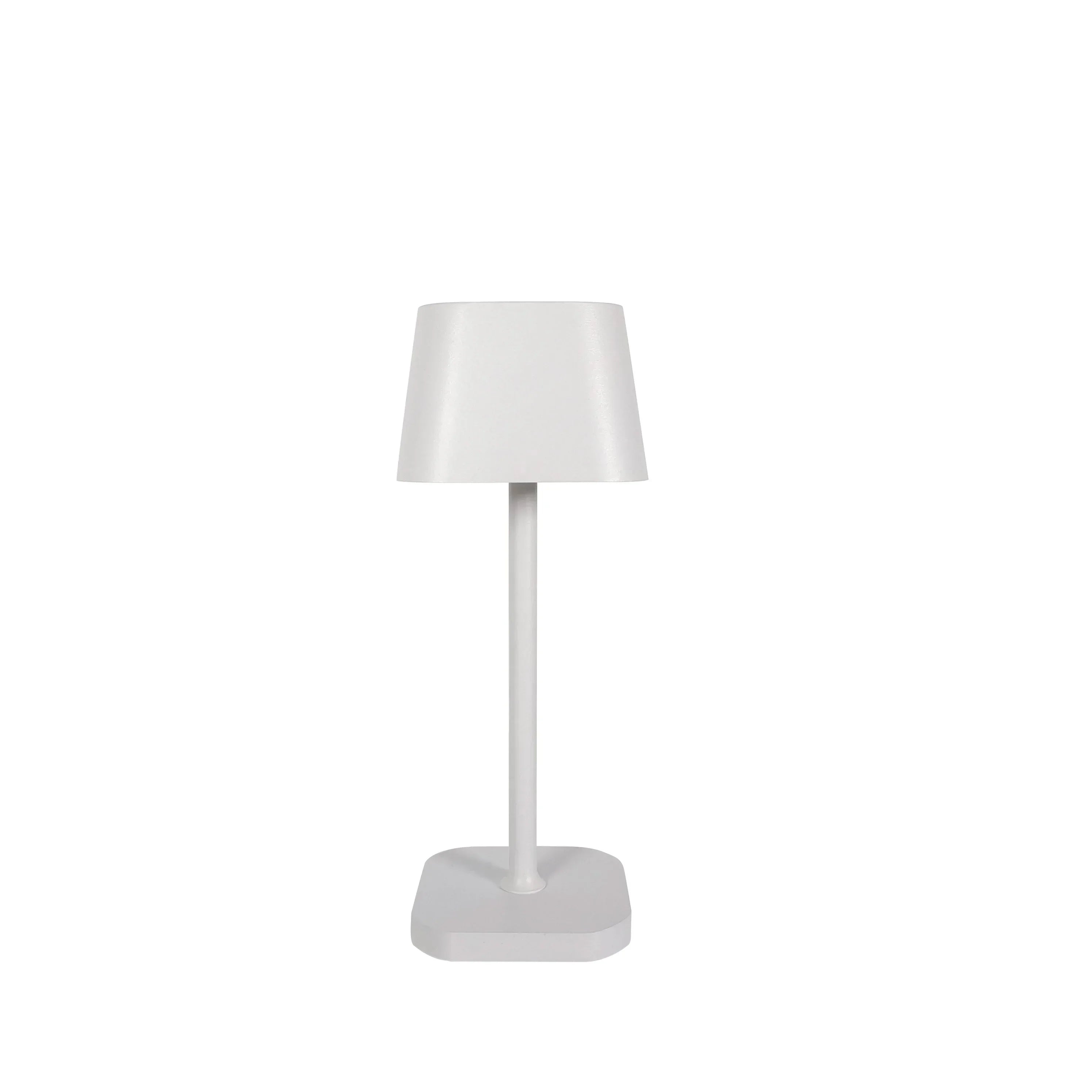 Wireless Aluminum LED Table Lamp with Touch Dimmer – Rechargeable & Portable