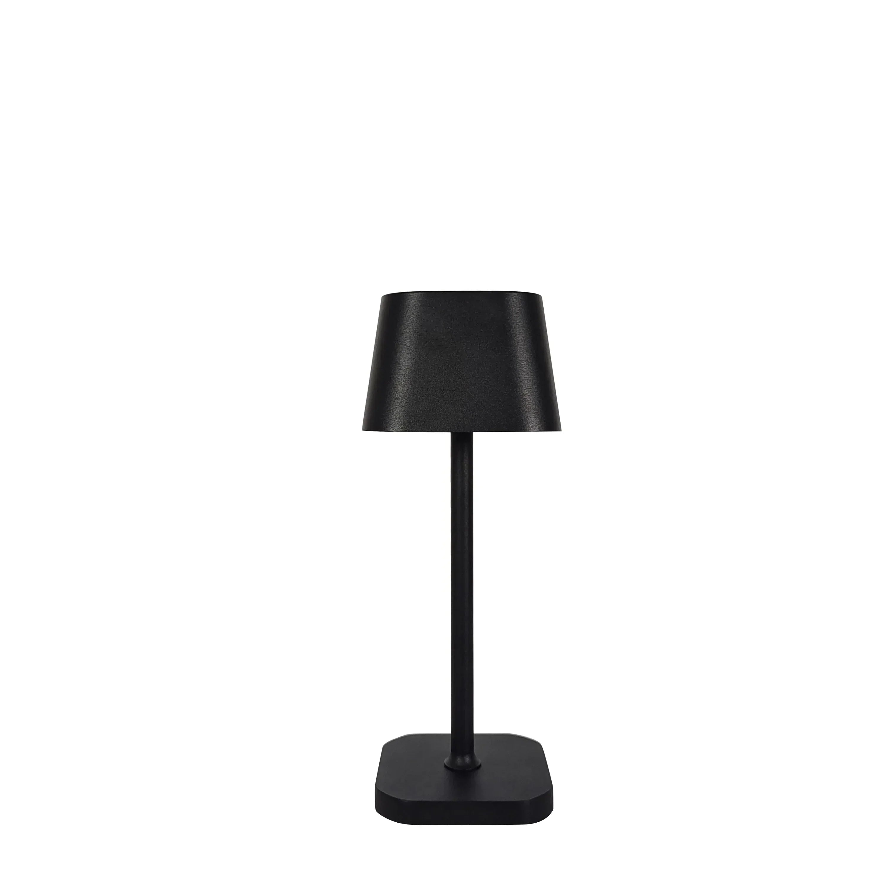Wireless Aluminum LED Table Lamp with Touch Dimmer – Rechargeable & Portable