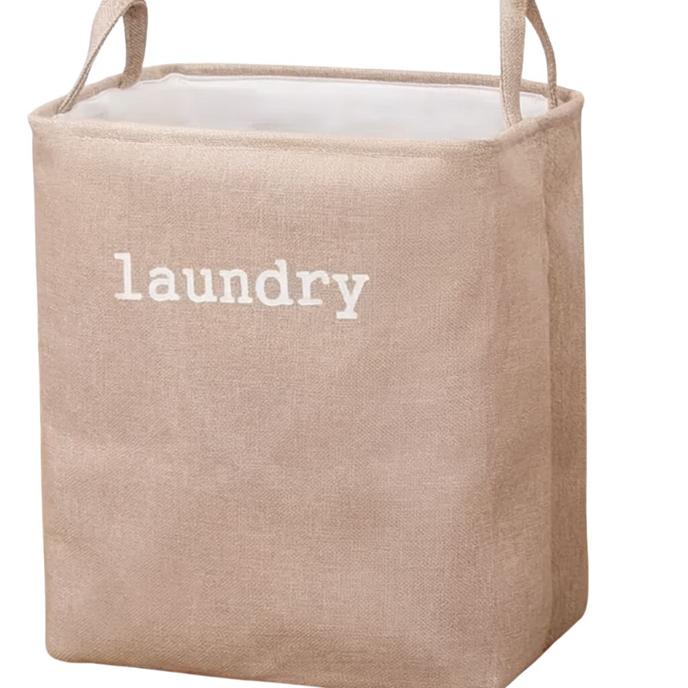 Cozy Fabric Cube Laundry Basket | Storage Basket