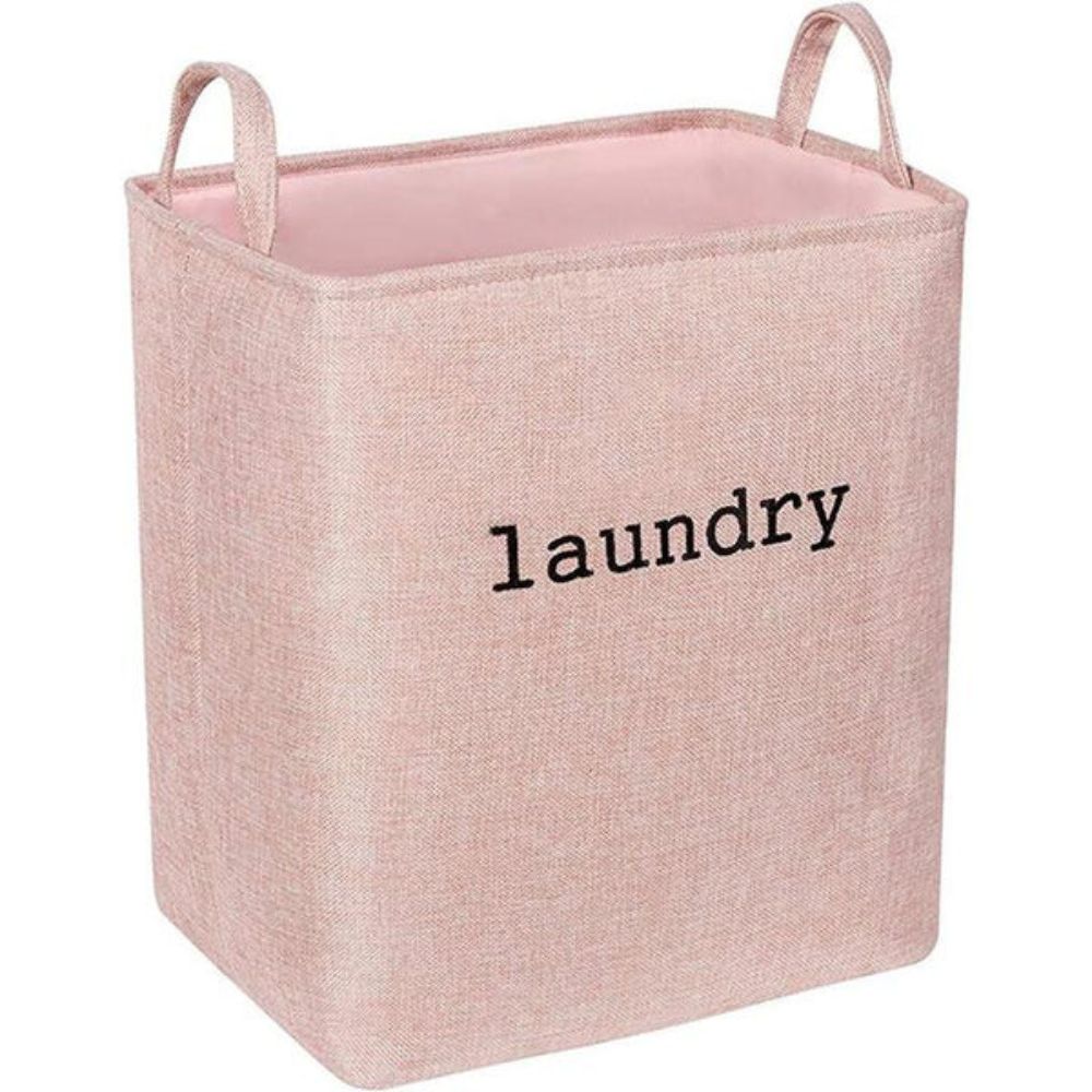 Cozy Fabric Cube Laundry Basket | Storage Basket