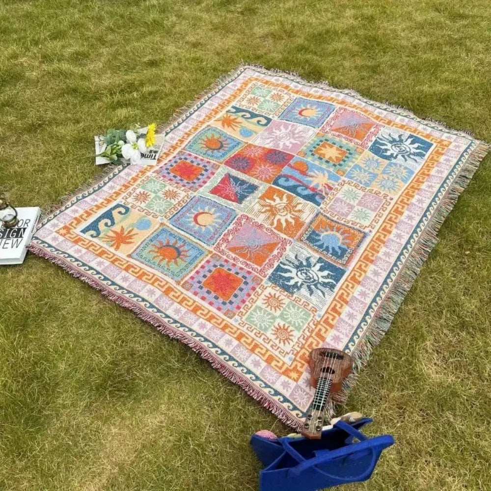 Cozy Sun & Soul Outdoor Blanket