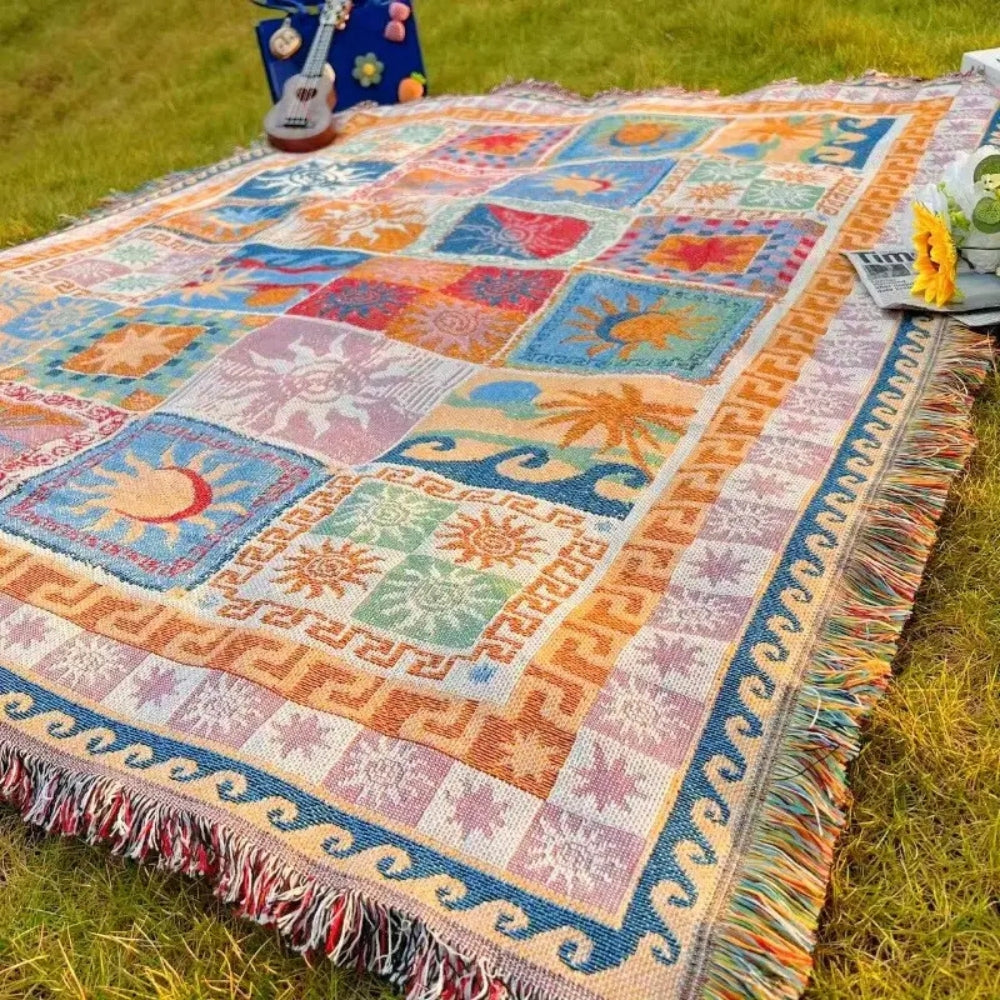 Cozy Sun & Soul Outdoor Blanket