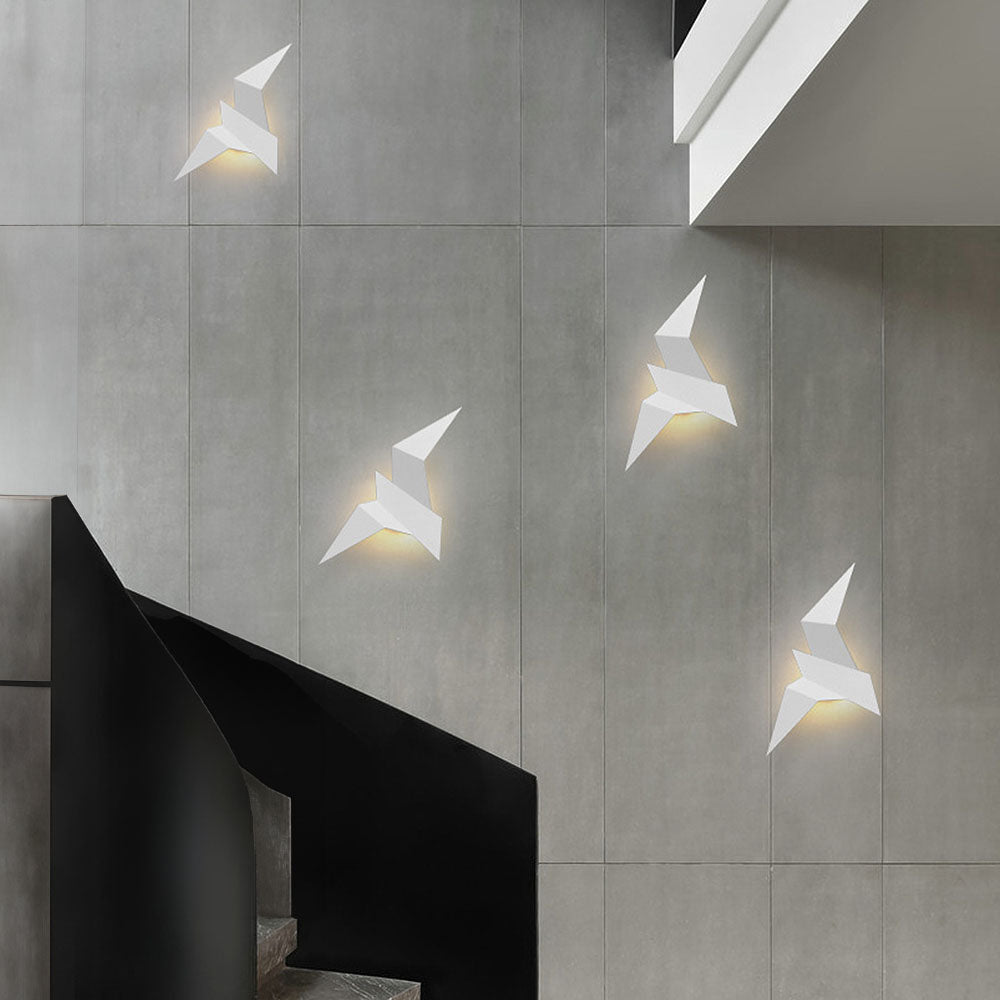 Bird-Shaped Iron Wall Light