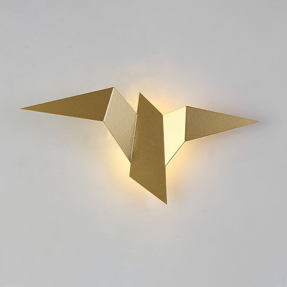 Bird-Shaped Iron Wall Light