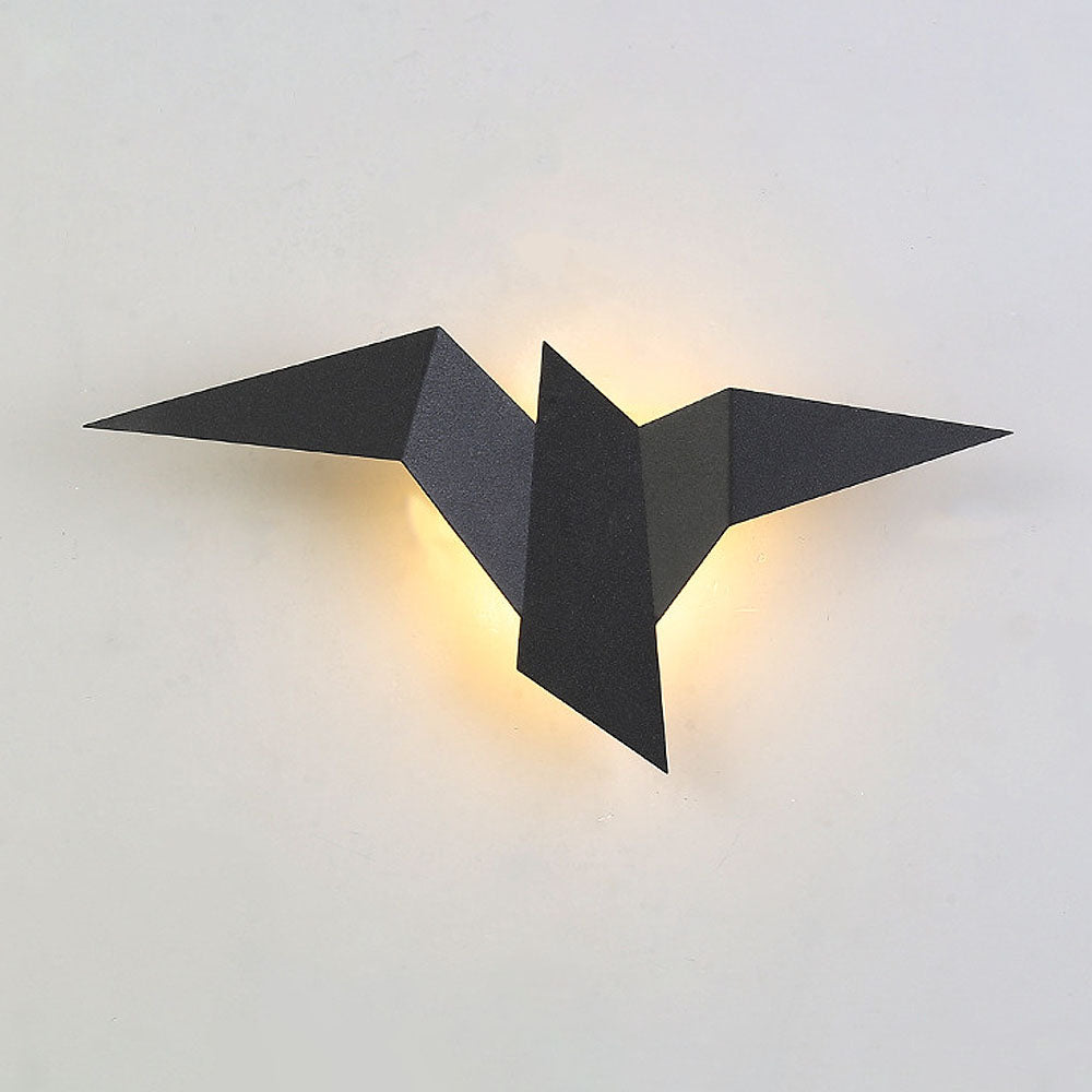 Bird-Shaped Iron Wall Light
