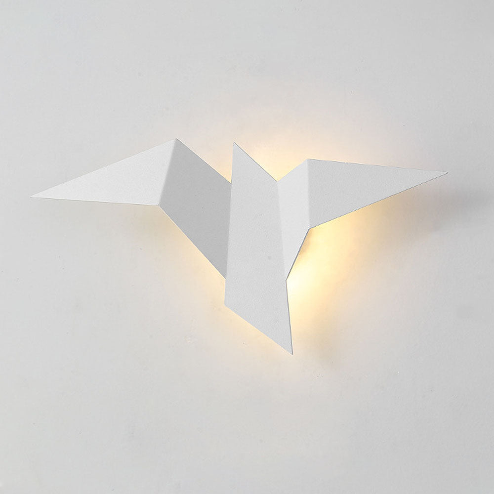 Bird-Shaped Iron Wall Light