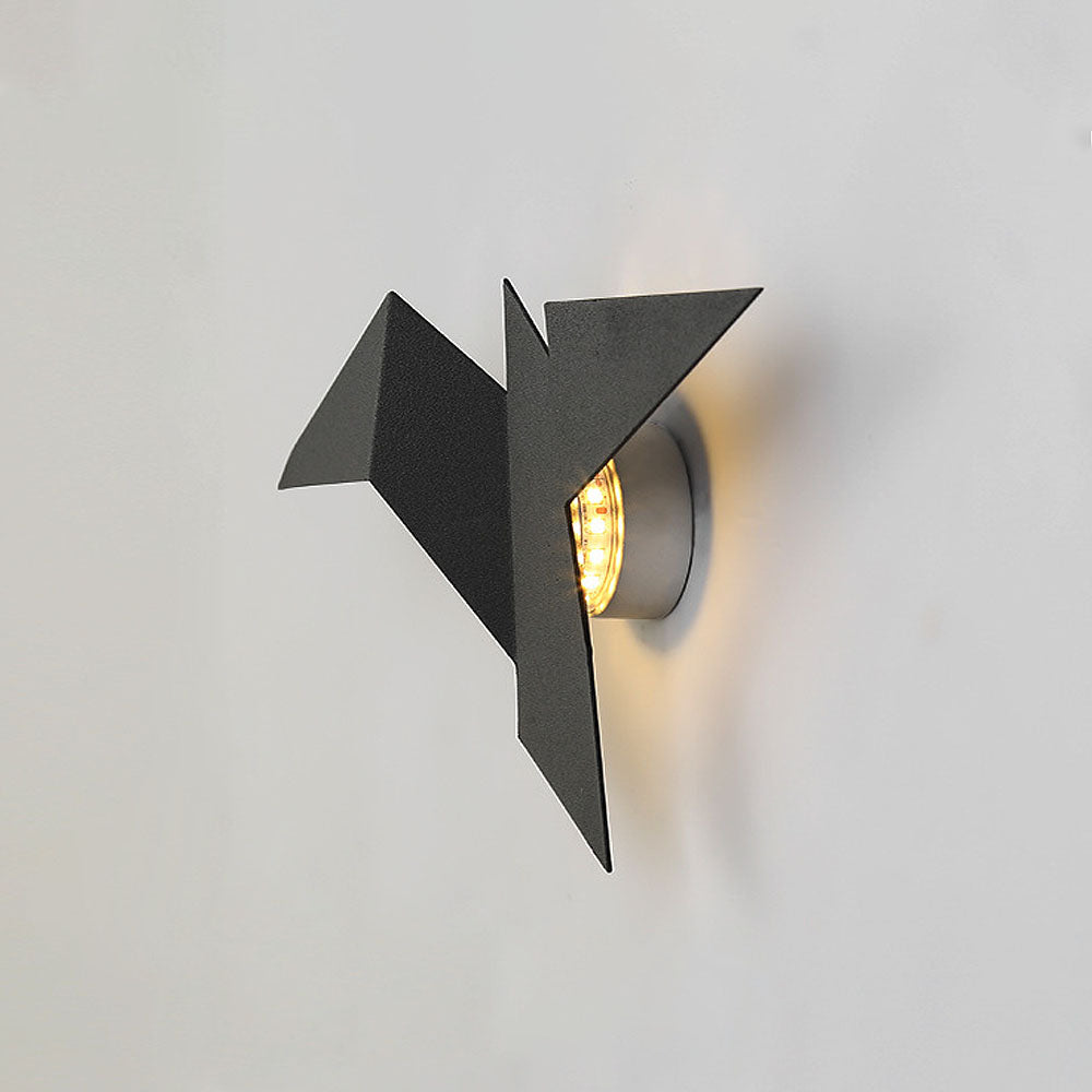 Bird-Shaped Iron Wall Light