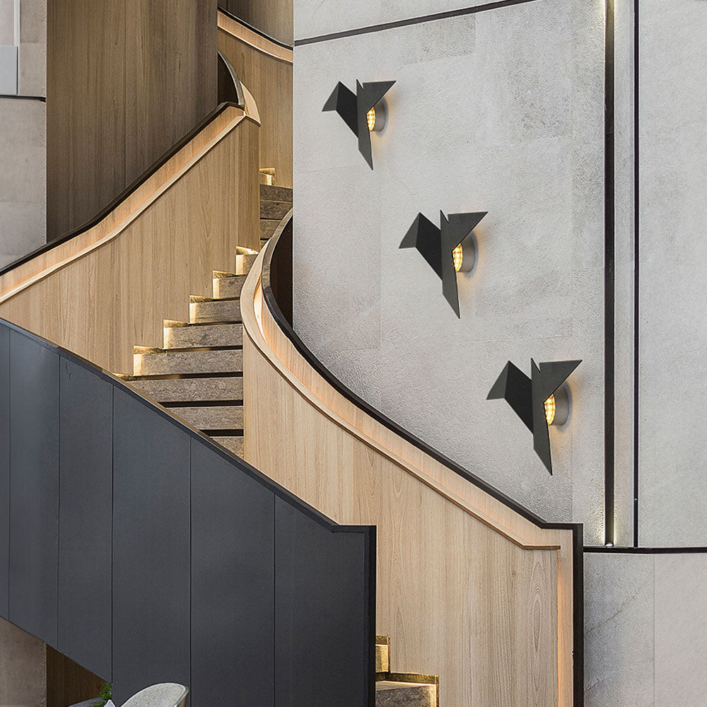 Bird-Shaped Iron Wall Light