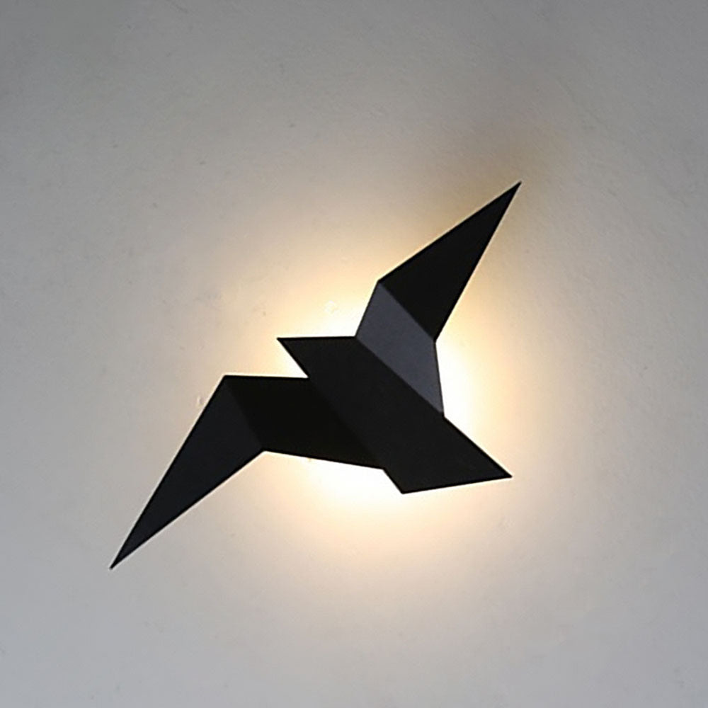 Bird-Shaped Iron Wall Light