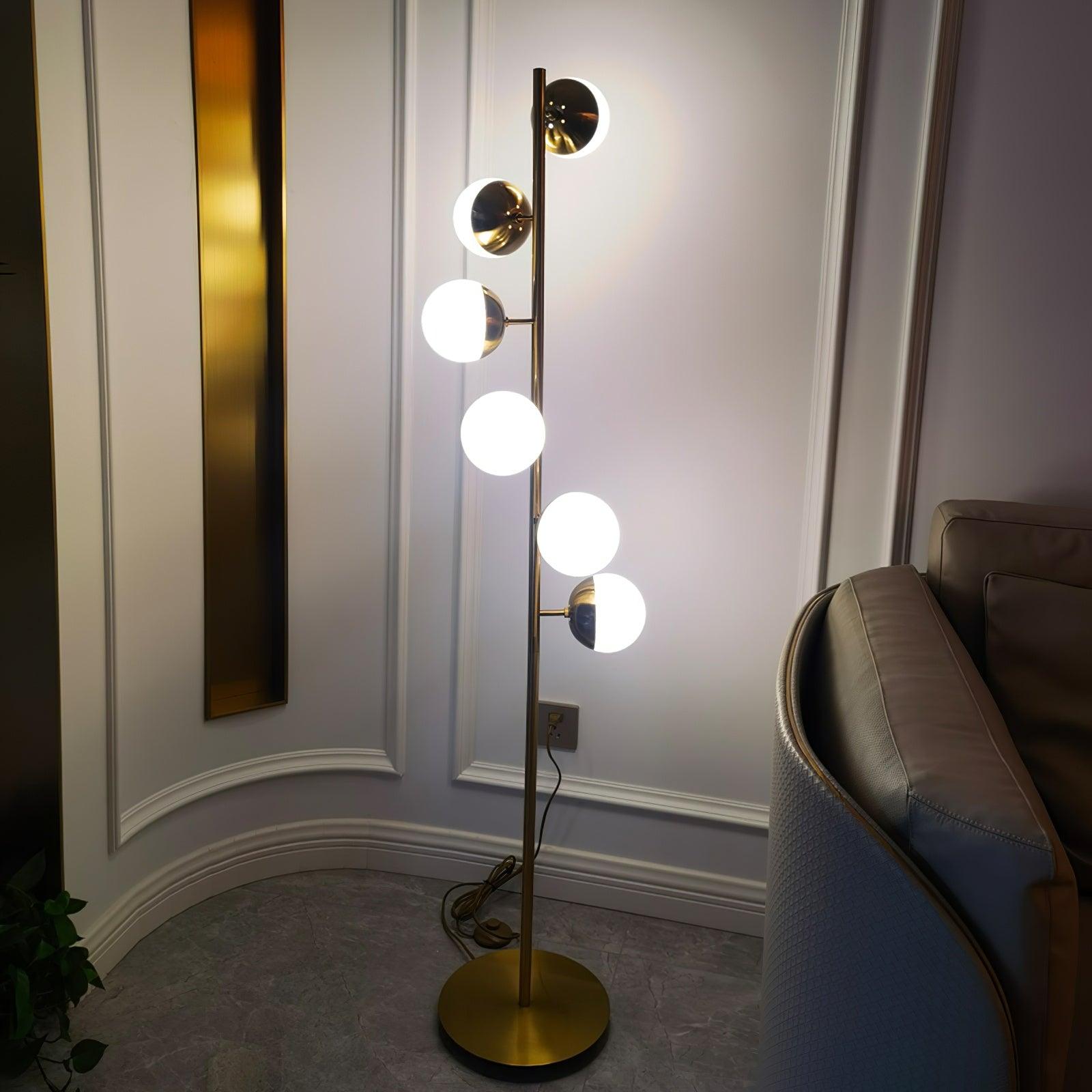 Nature-Inspired LED Tree Lamp – Doppler Floor Light for Relaxing Atmosphere - Atelier Dubois Paris