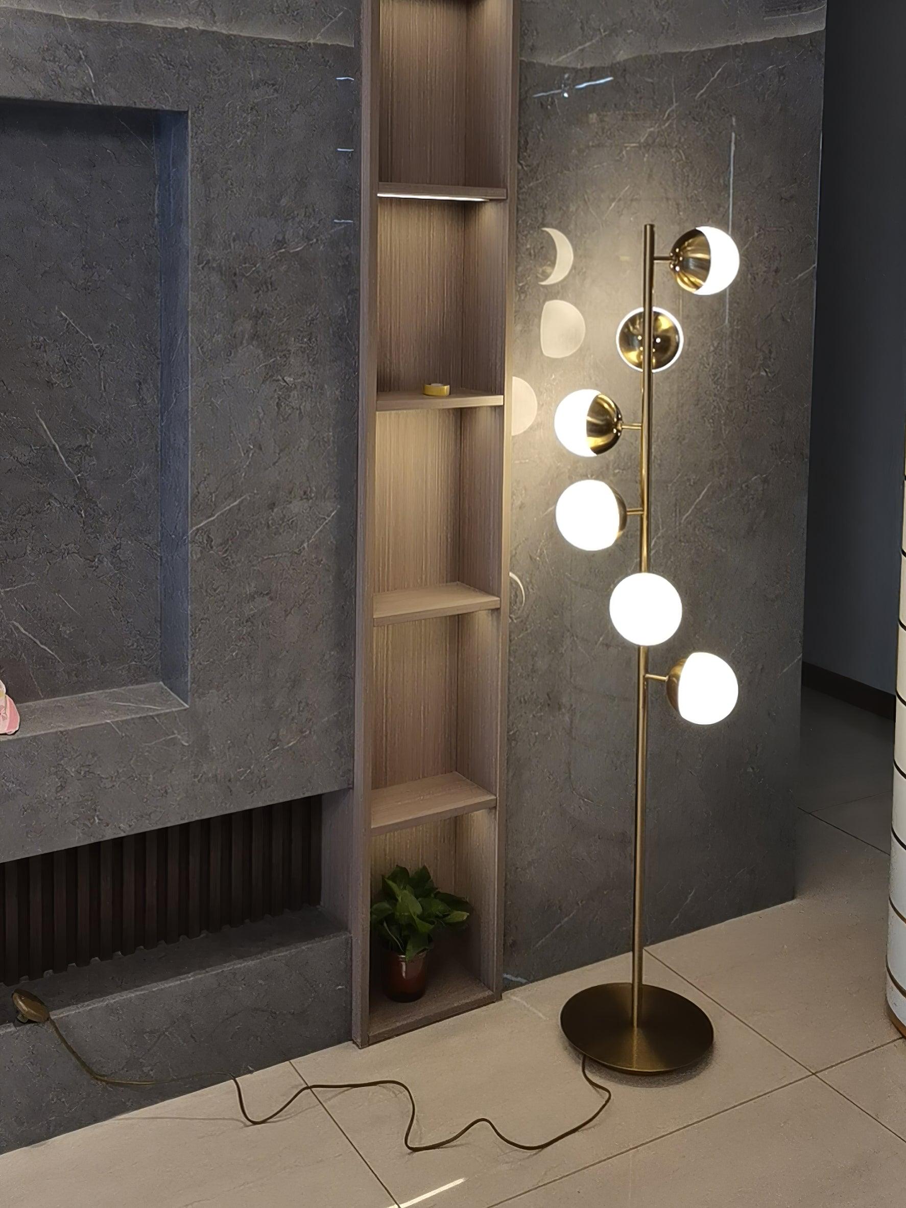 Nature-Inspired LED Tree Lamp – Doppler Floor Light for Relaxing Atmosphere - Atelier Dubois Paris