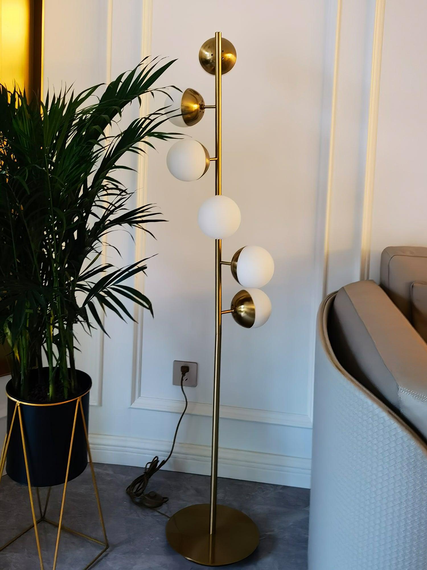 Nature-Inspired LED Tree Lamp – Doppler Floor Light for Relaxing Atmosphere - Atelier Dubois Paris