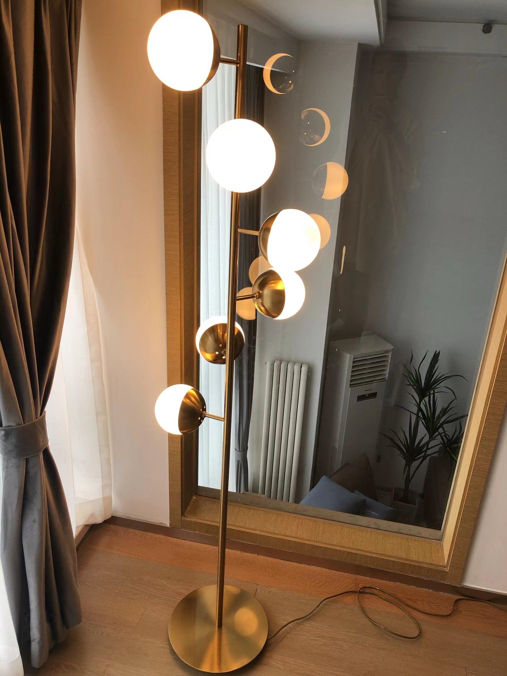 Nature-Inspired LED Tree Lamp – Doppler Floor Light for Relaxing Atmosphere - Atelier Dubois Paris