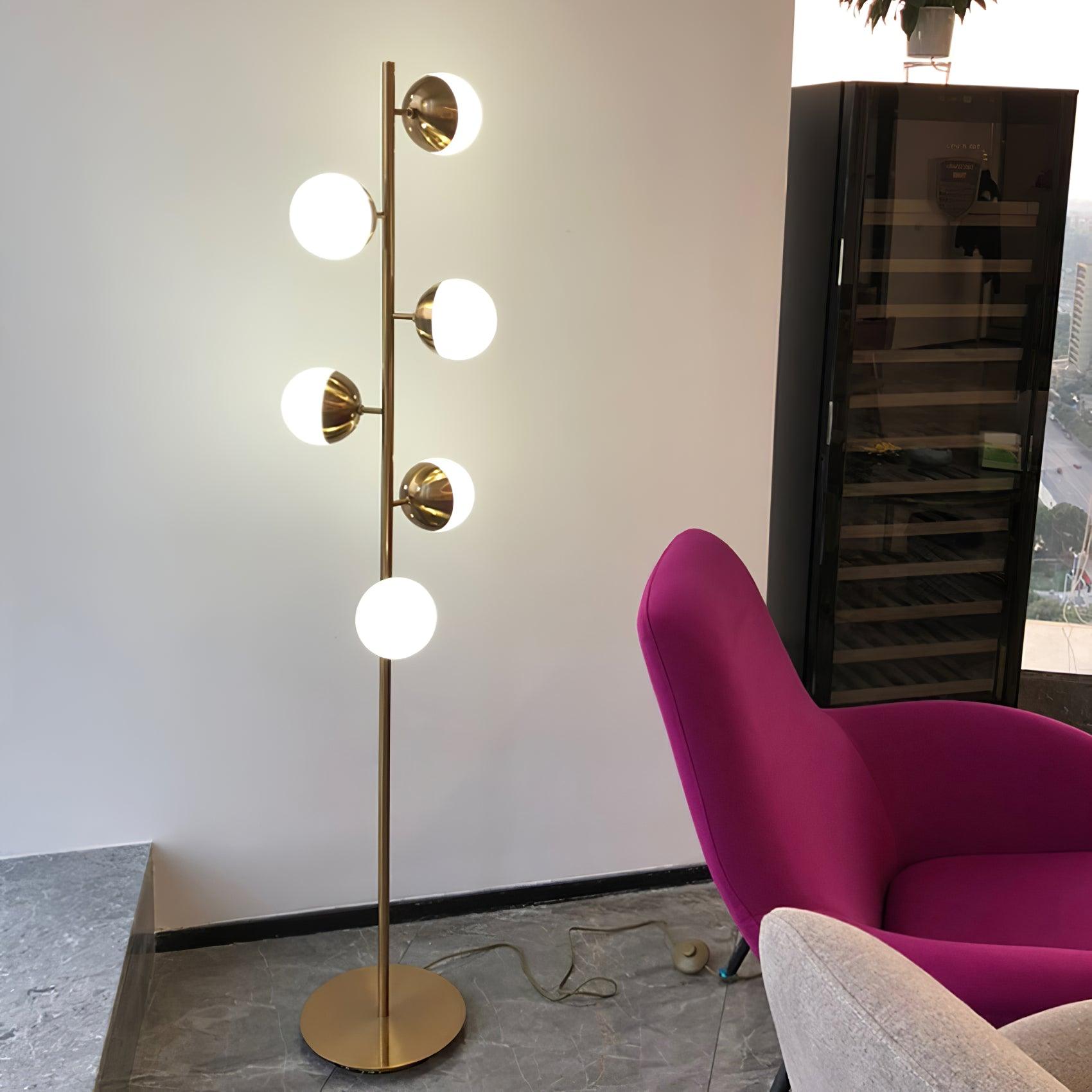 Nature-Inspired LED Tree Lamp – Doppler Floor Light for Relaxing Atmosphere - Atelier Dubois Paris