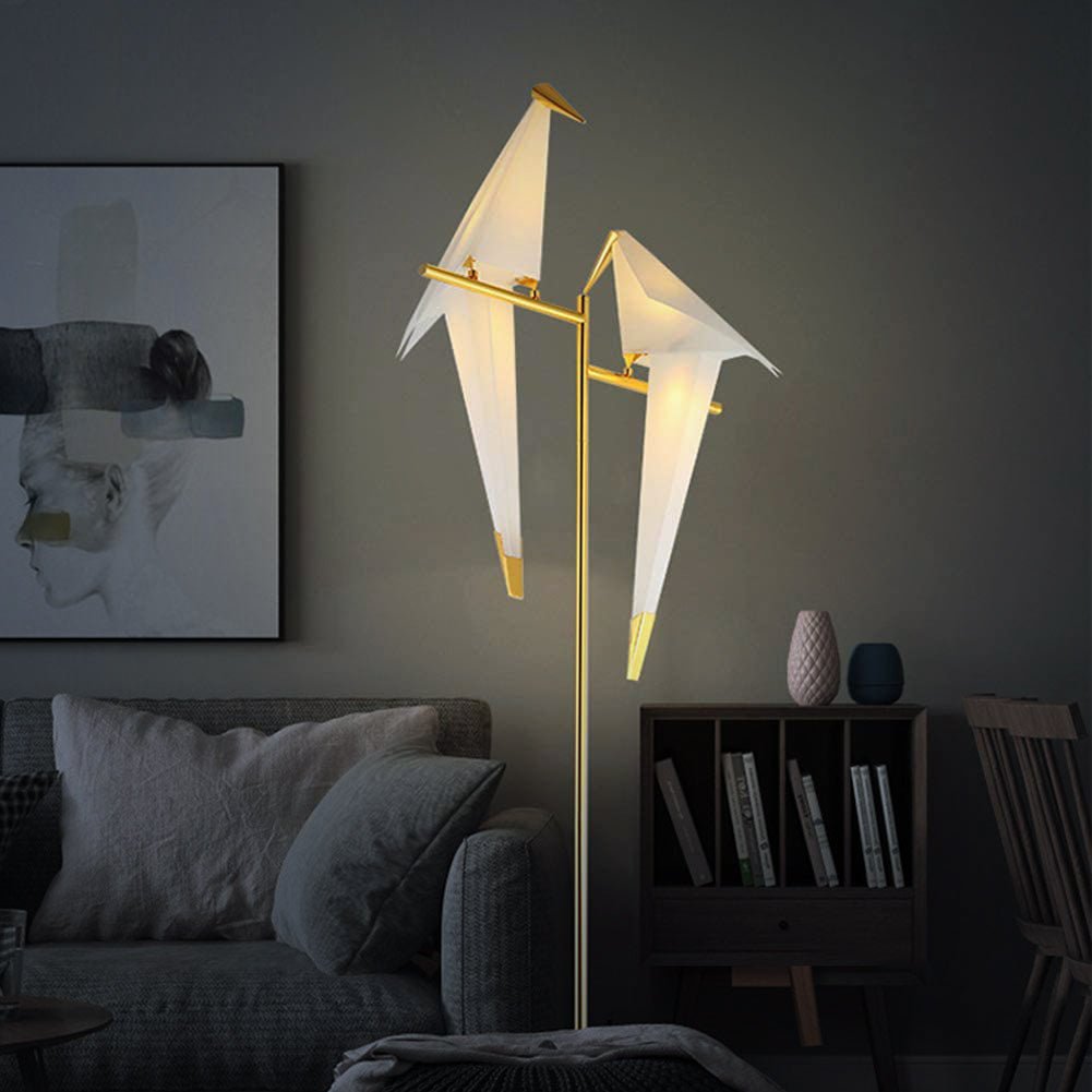 Magnetic Bird Table Lamp