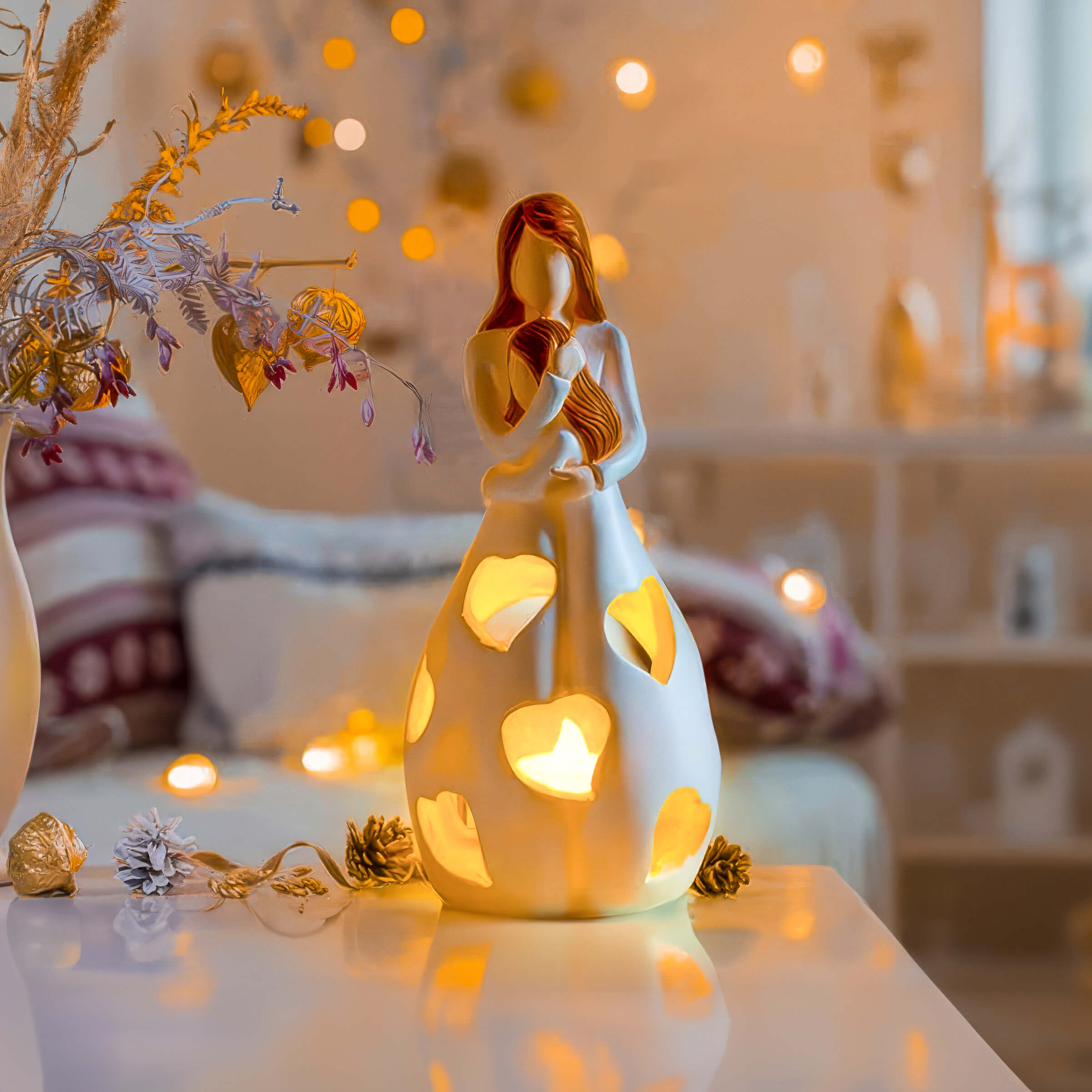Timeless Love Light – Decorative LED Heart Lamp