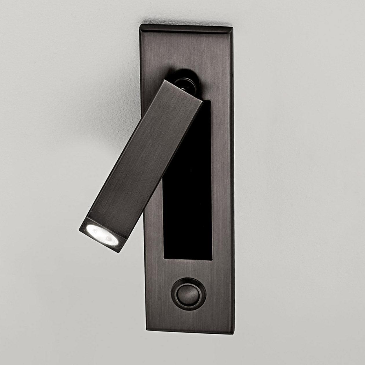 Modern Built-In Bedside Wall Sconce with LED Light
