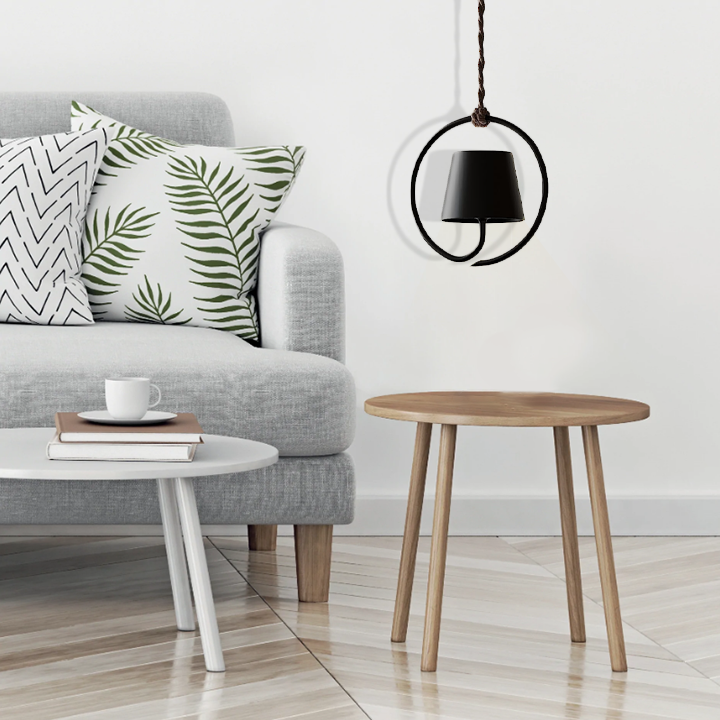 Modern Glass Pendant Light with Minimalist Design