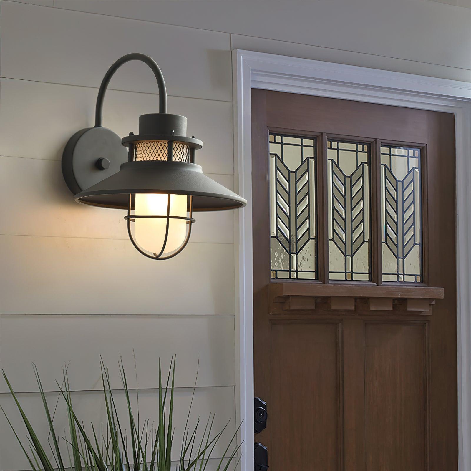 Kettle Shape Outdoor Wall Fixture | Classic Wall Light