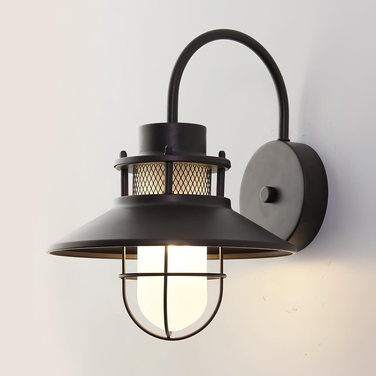 Kettle Shape Outdoor Wall Fixture | Classic Wall Light