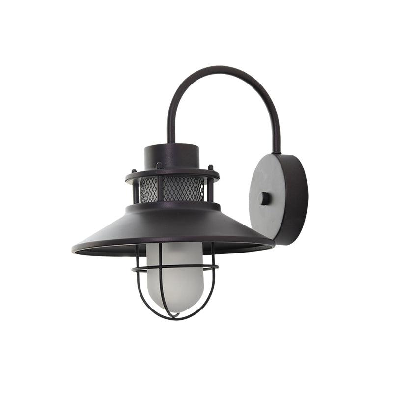 Kettle Shape Outdoor Wall Fixture | Classic Wall Light