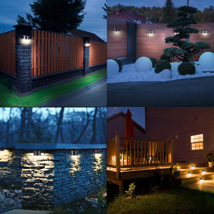 Solar-Powered LED Floodlights