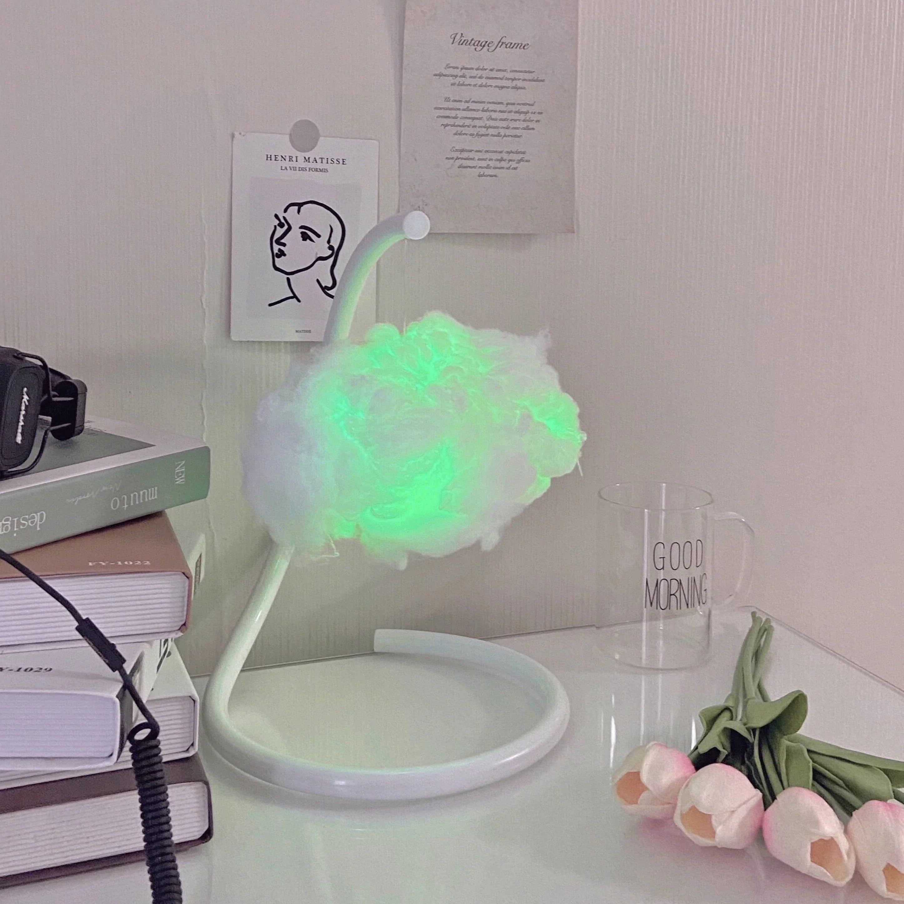 Cloud Bedside Lamp | Decorative Light with Floating Cloud Design