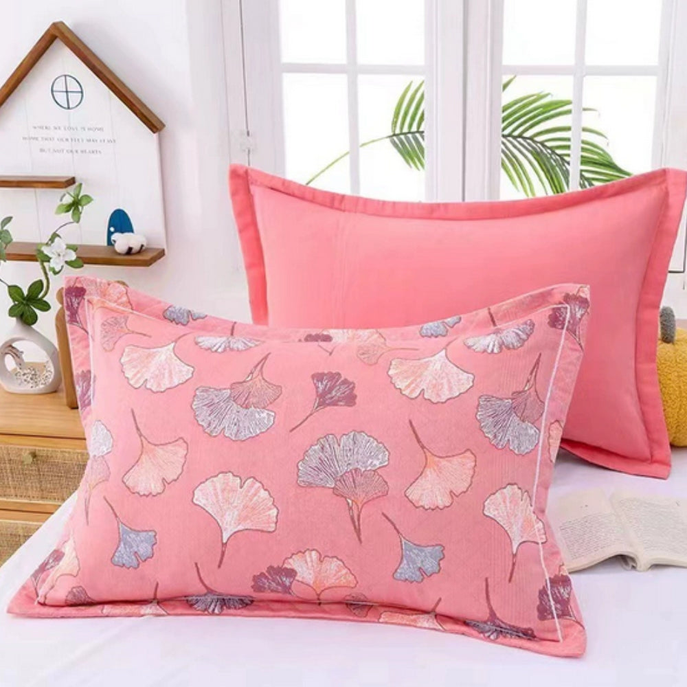 Charming Floral Cotton Pillowcases – Cozy & Washable - Atelier Dubois Paris